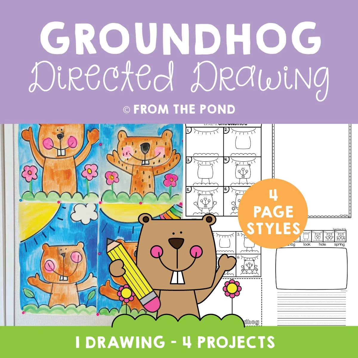 Groundhog Day Drawing