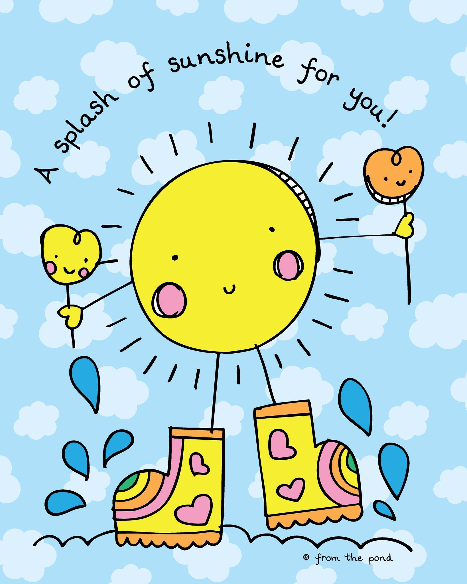 A splash of sunshine to take into the new week! We've got this!

 #happythoughts #newweeknewgoals #sunshinetherapy