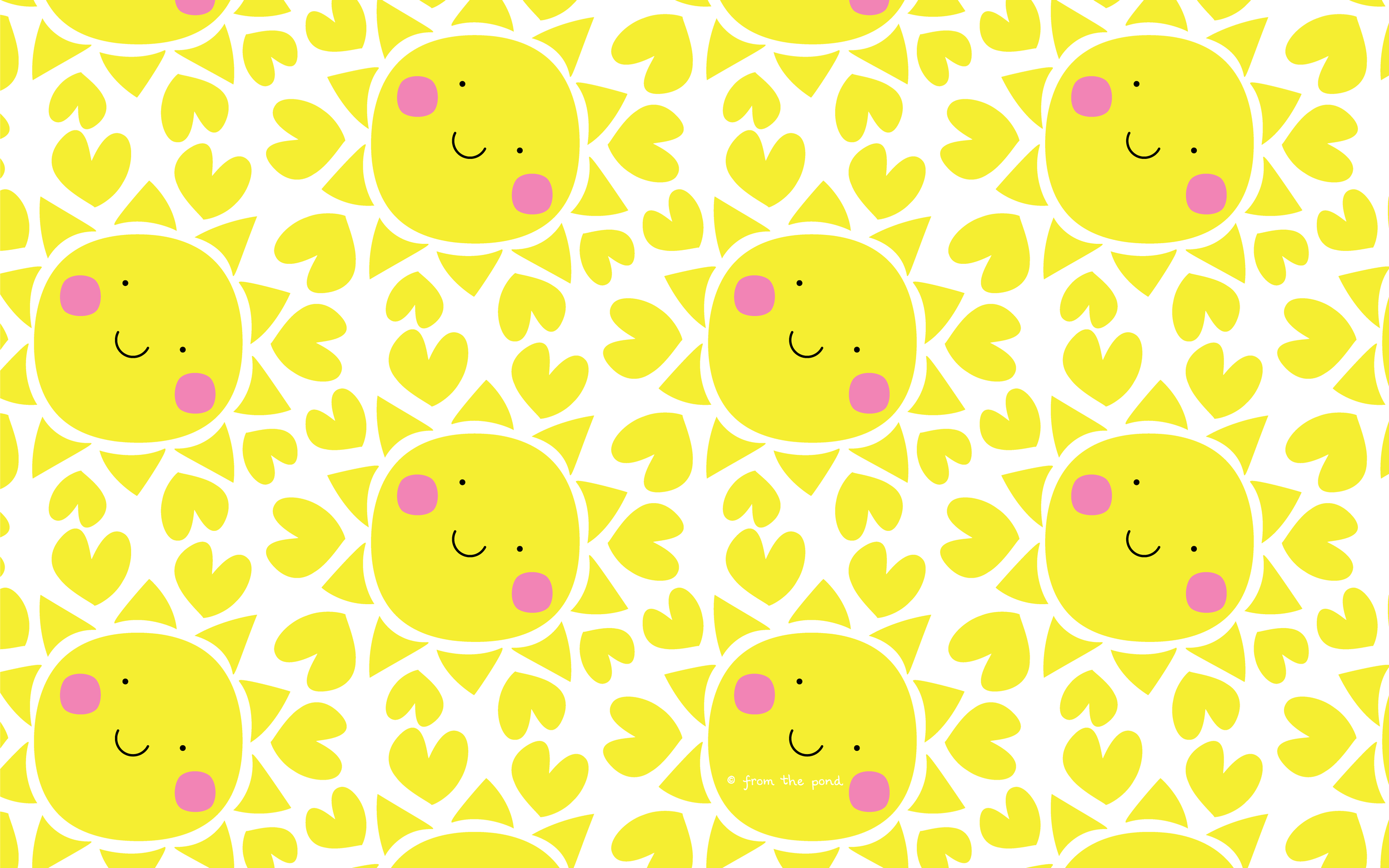 Happy Sun Wallpaper 01.png