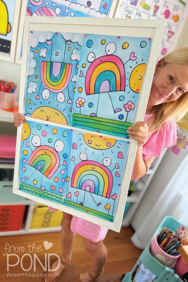 Rainbow Drawing and art