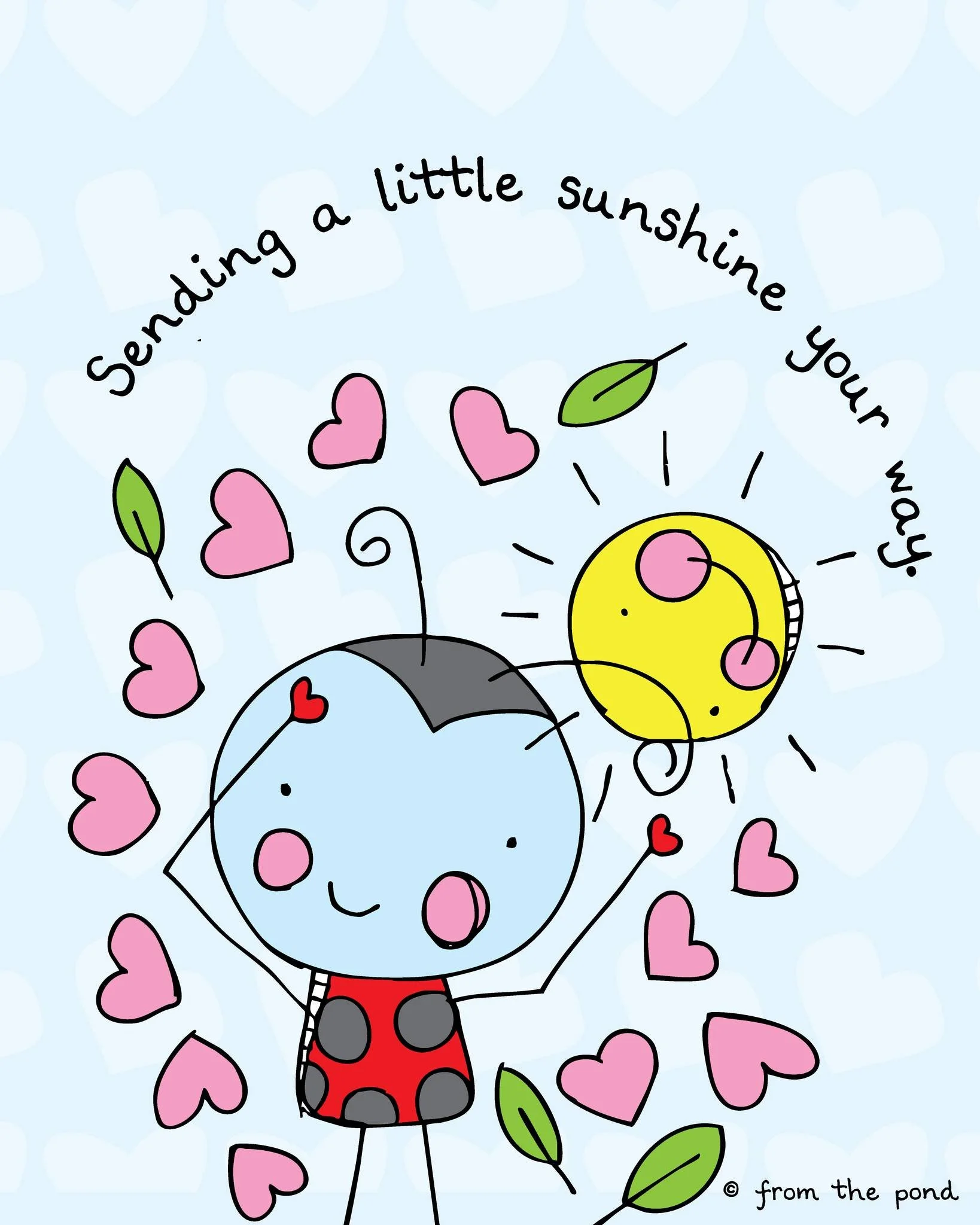 Just dropping some sunshine into your day! ☀

 #doodledrawing #sharinghappines #selfcarefirst