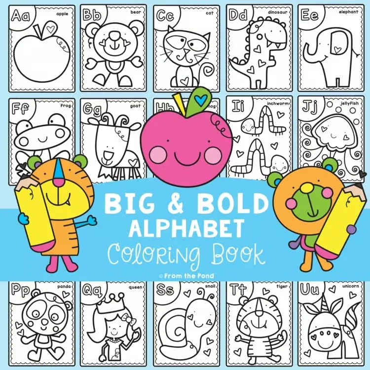 Big &amp; Bold Alphabet