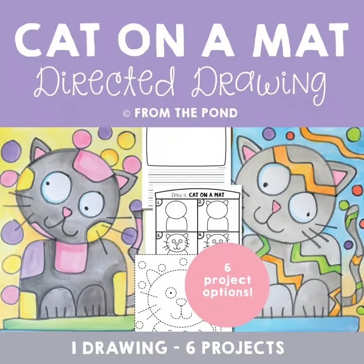Cat on a Mat Drawing