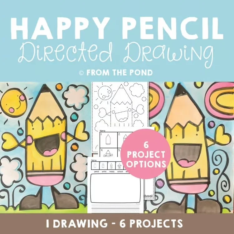 Happy Pencil Drawing