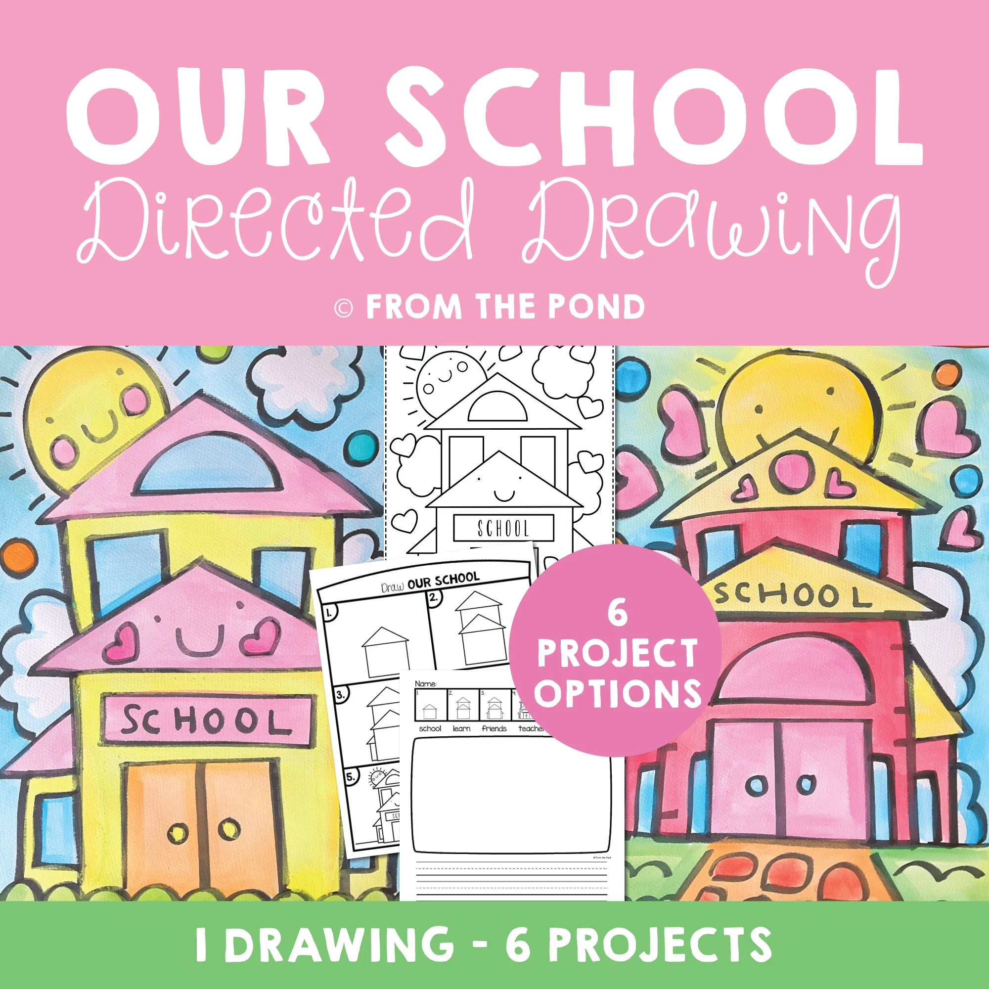 Our School Directed Drawing