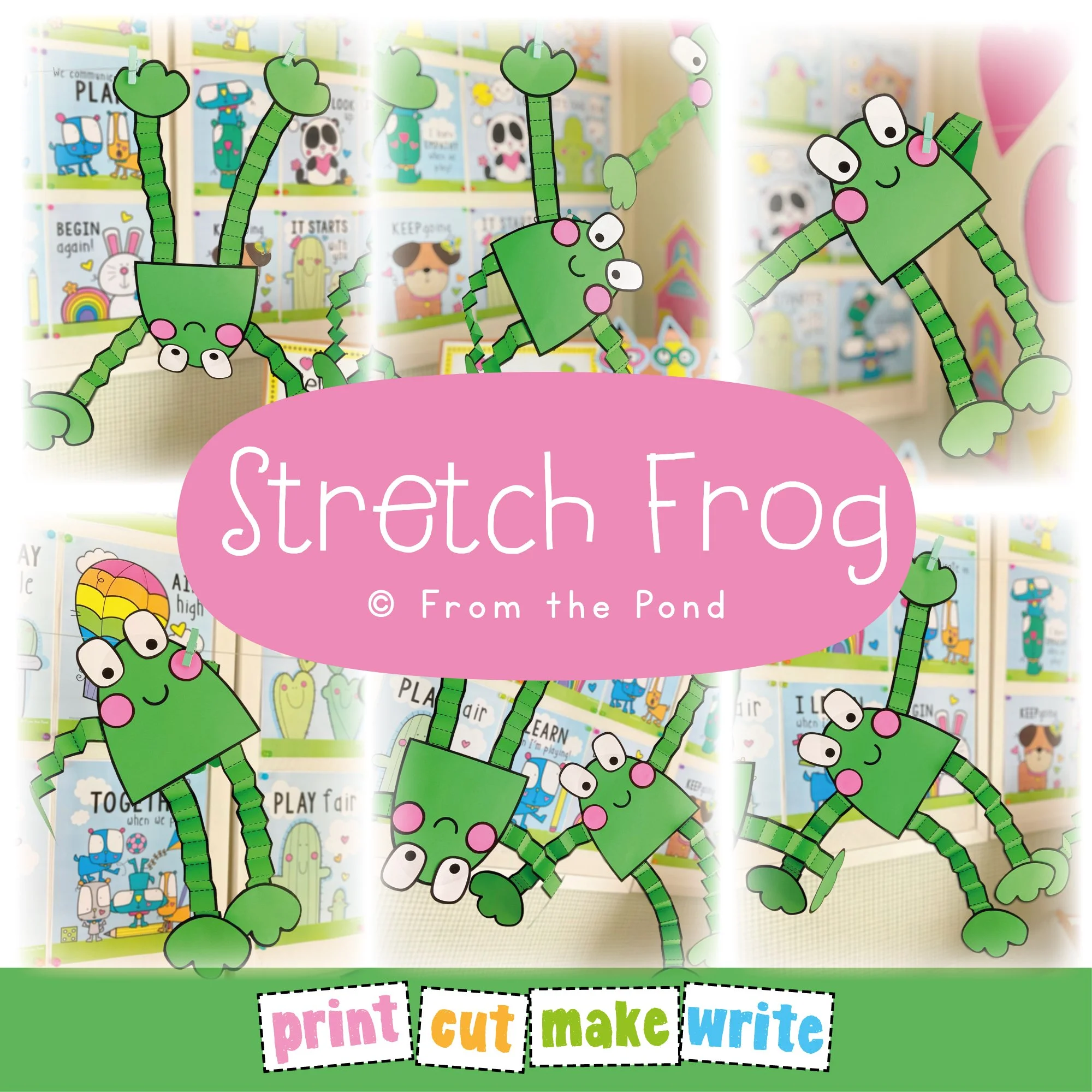 Stretch Frog Craft