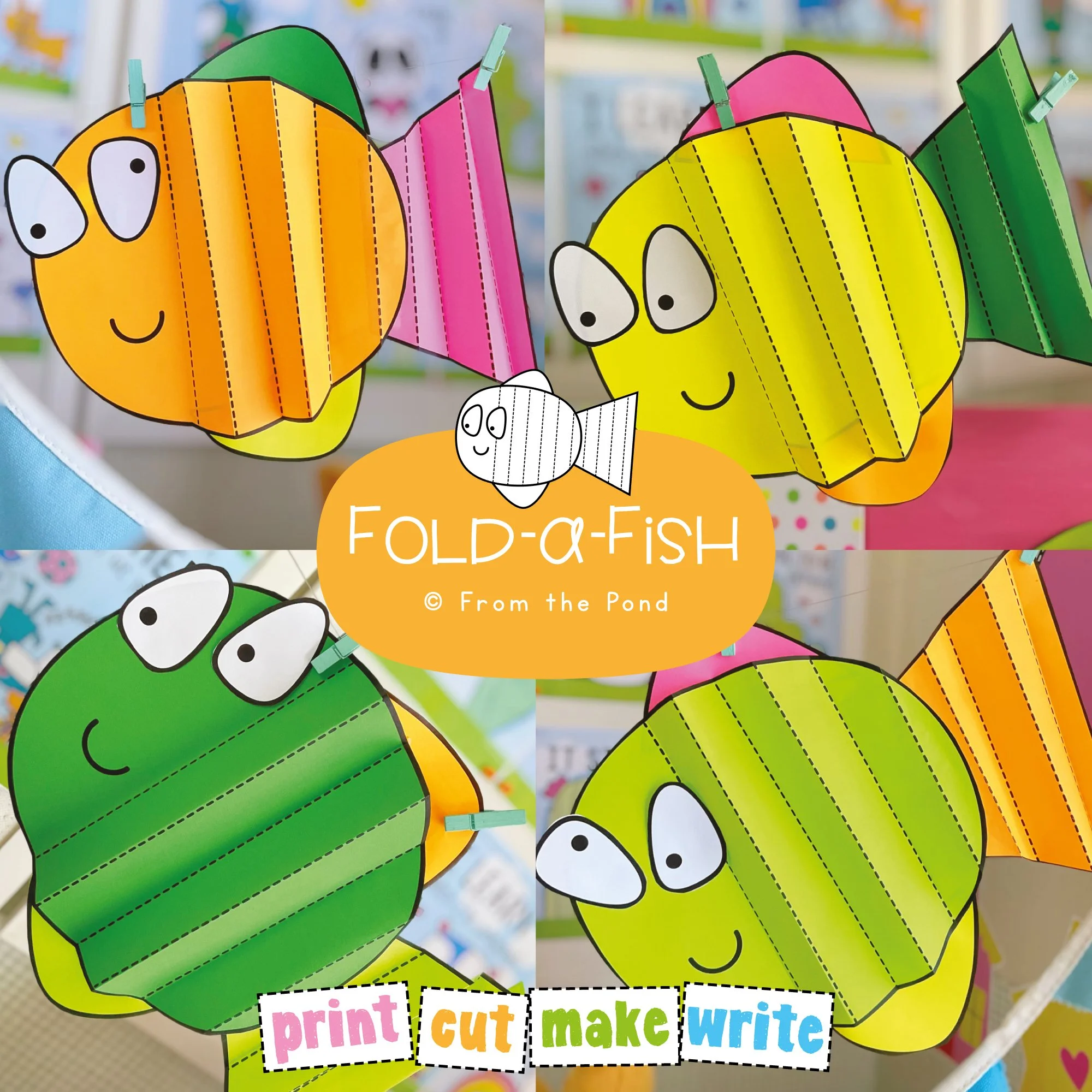 Fold-a-Fish Craft