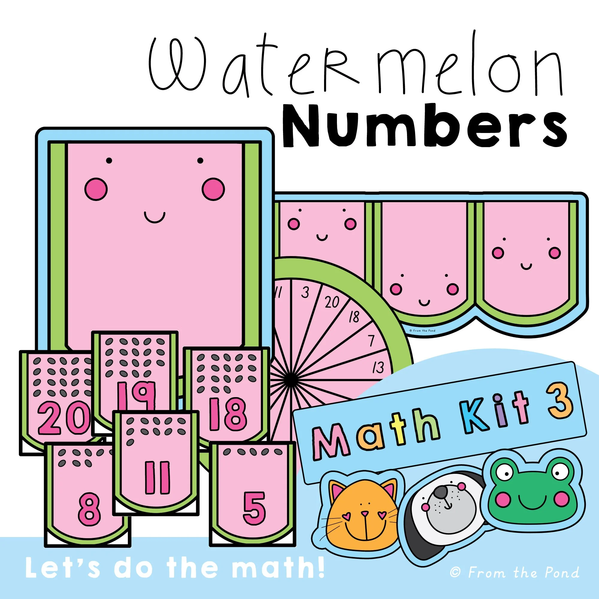  Watermelon number recognition activities and counting number cards for building early number sense, counting fluency, and math confidence through hands-on learning and playful summer themes. Fun watermelon themed math activities for kindergarten and
