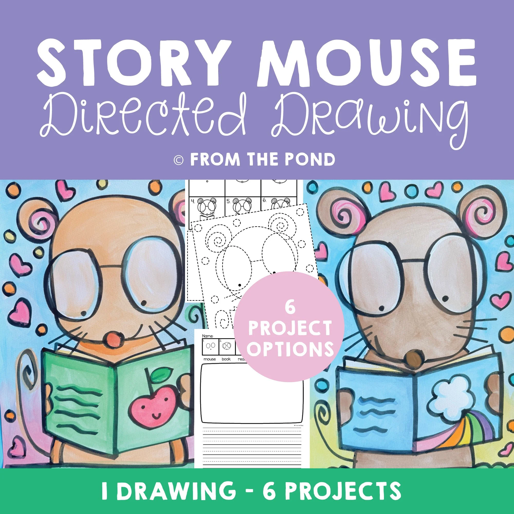 Story Mouse Directed Drawing