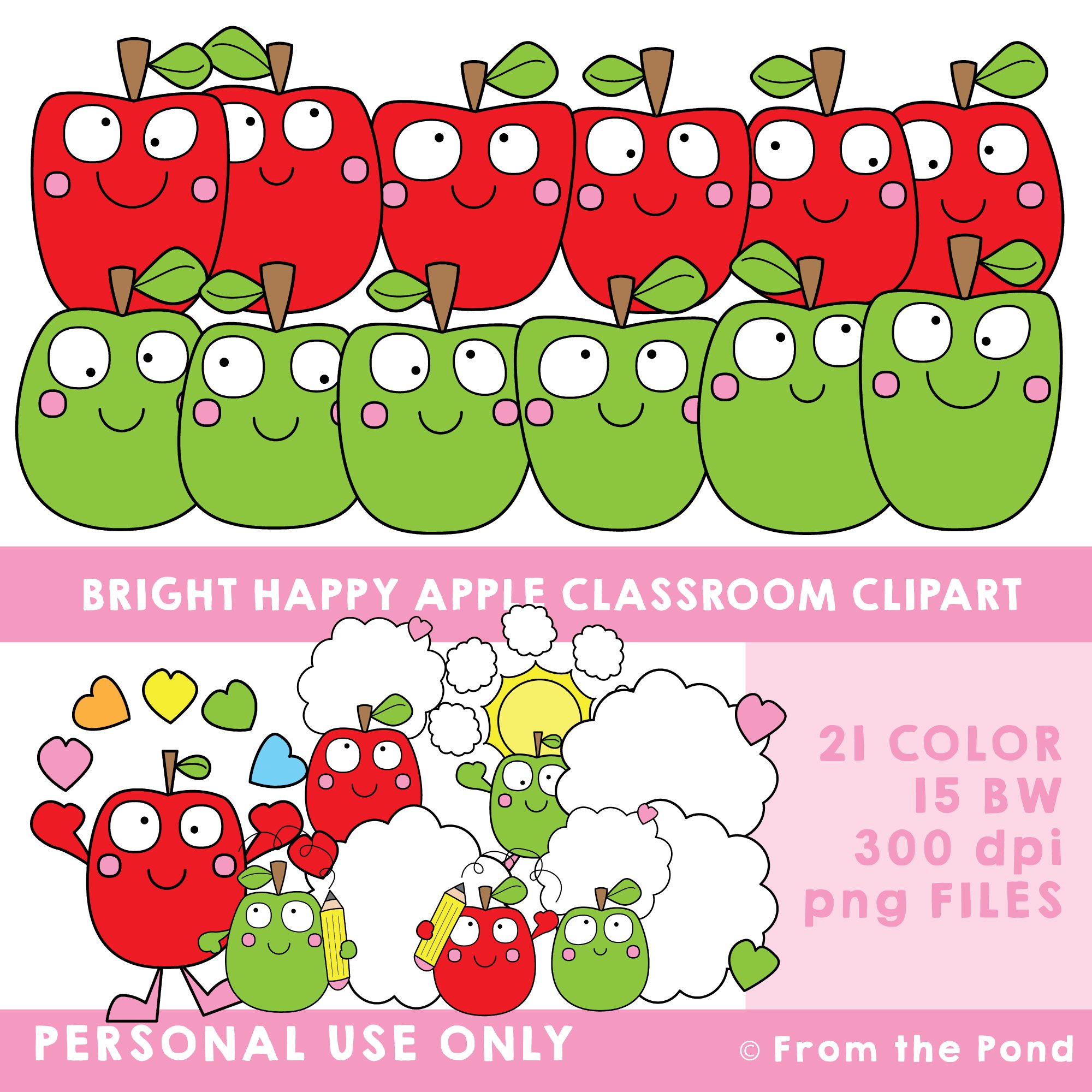 Bright Happy Apples