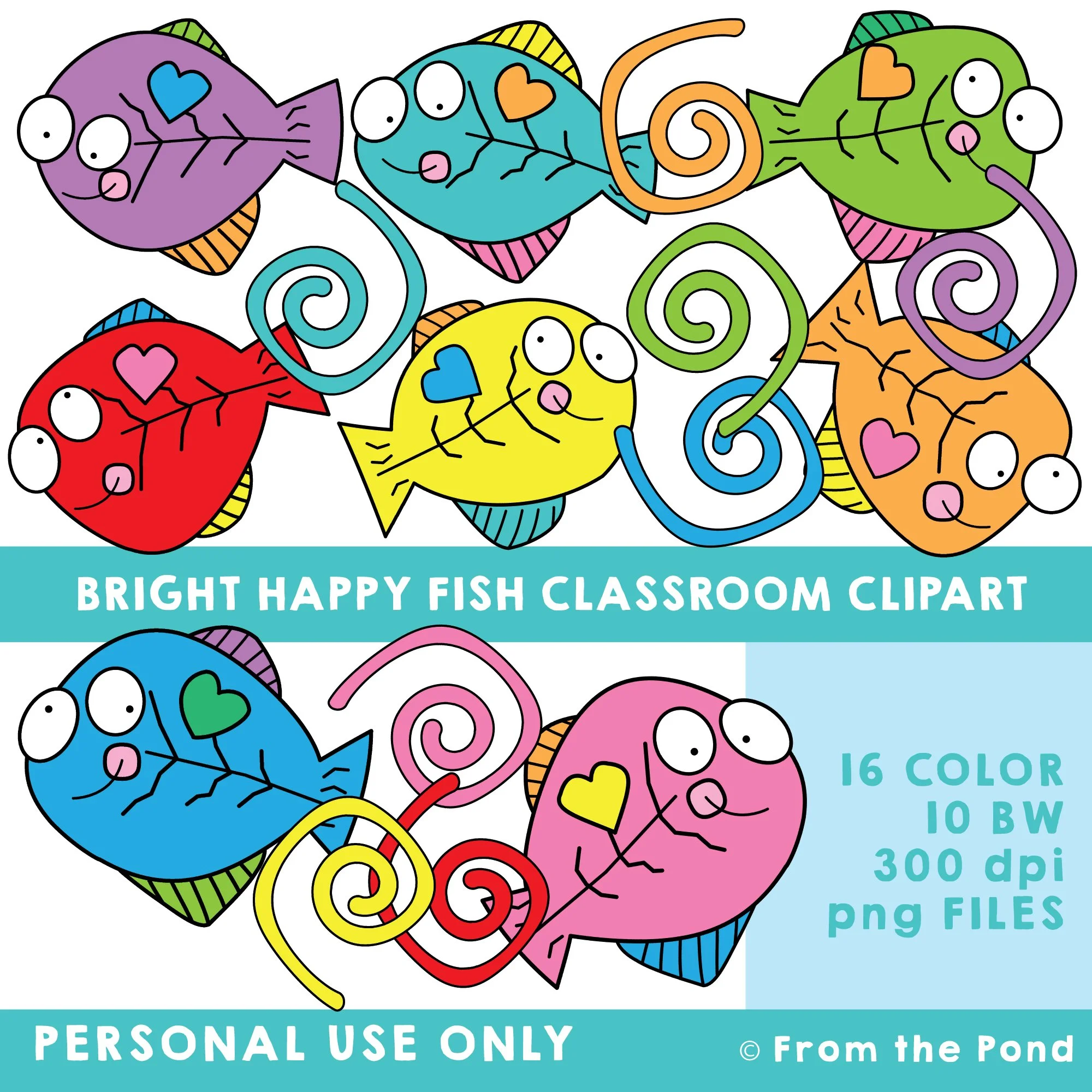 Bright Happy Fish