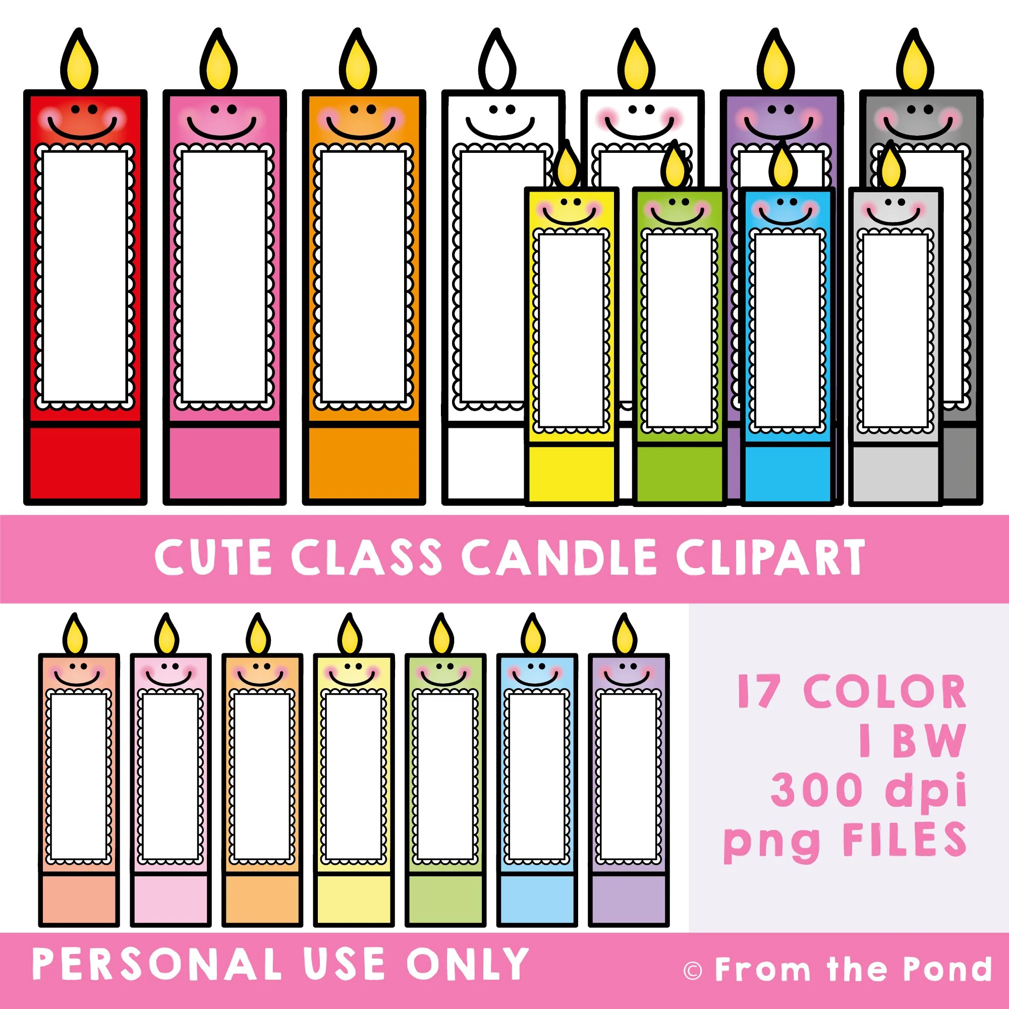 Cute Class Candles