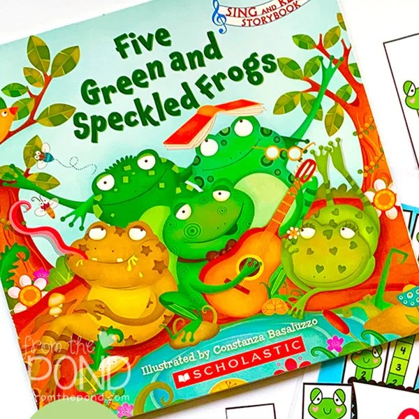Five Green and Speckled Frogs