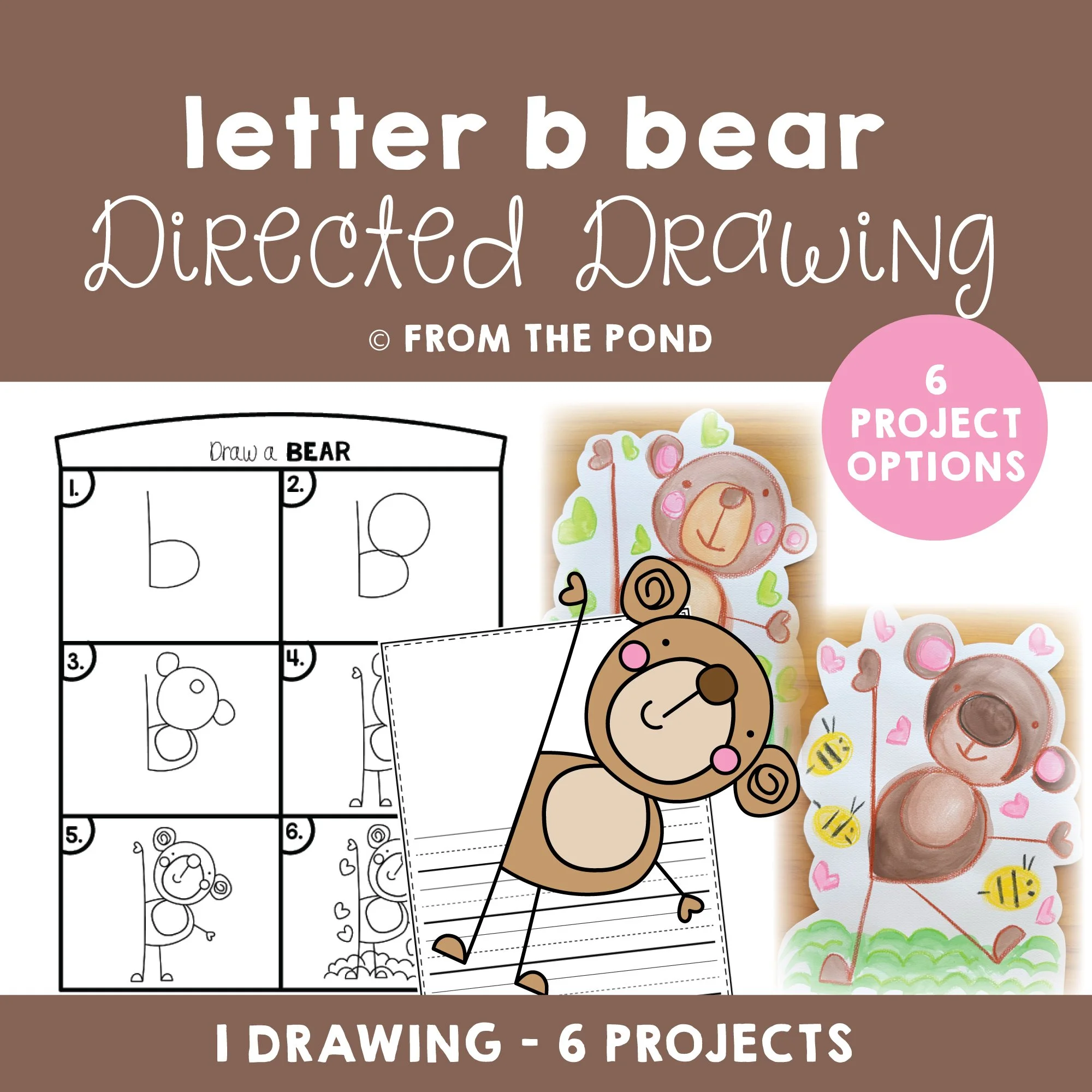Letter b Bear