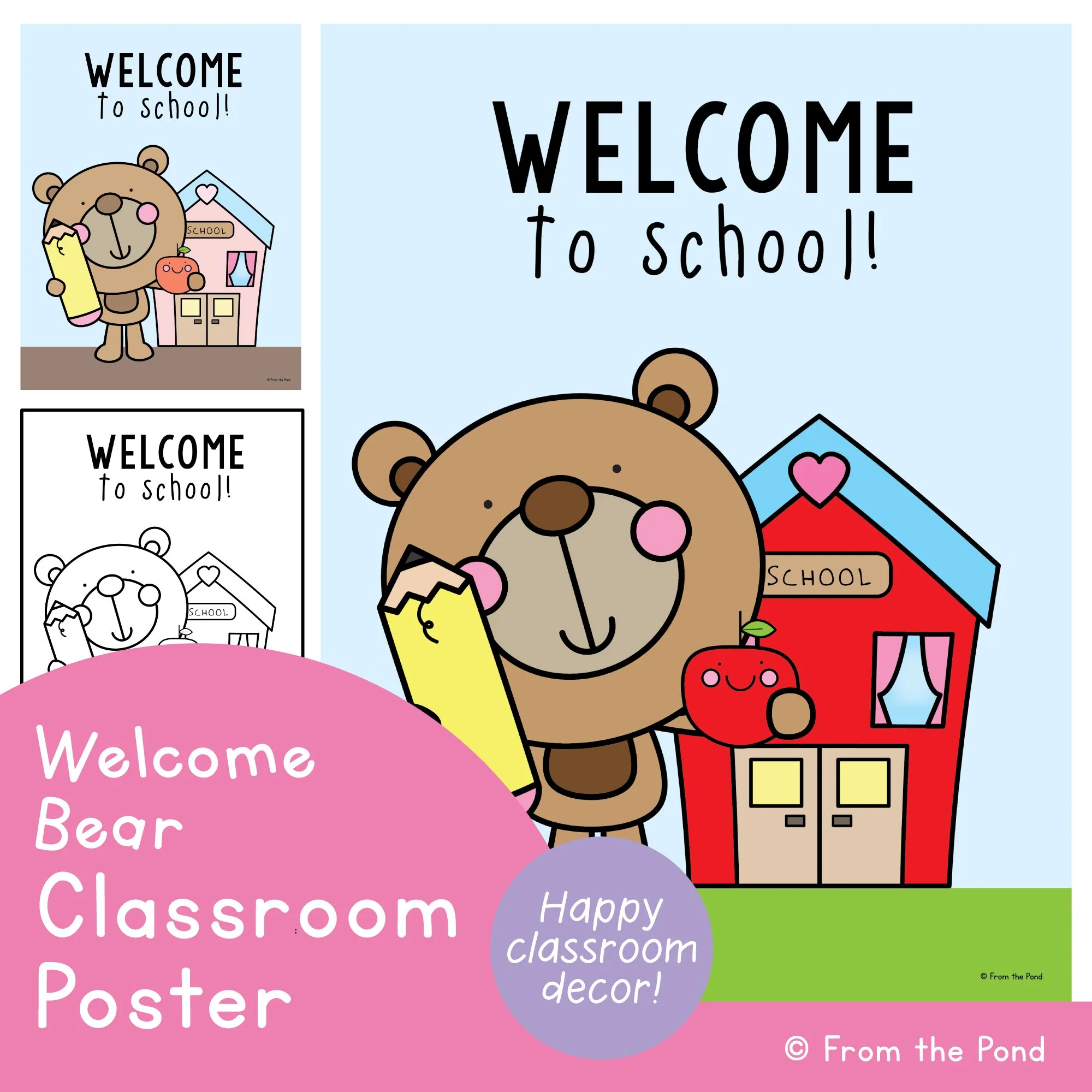 Welcome to School - Bear