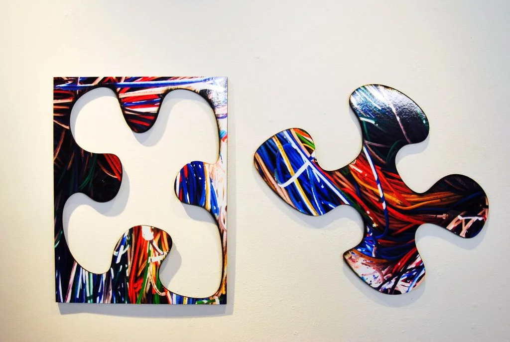 Laser Cut Photo II, 2015
