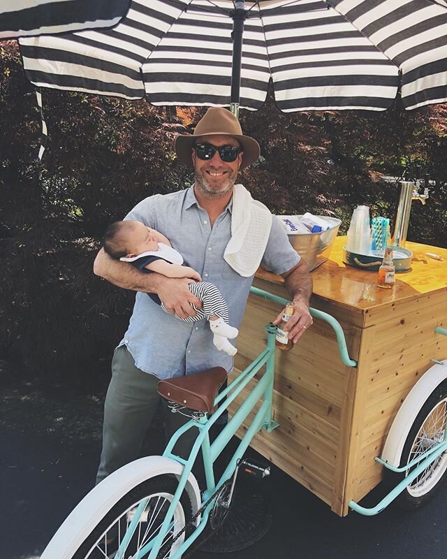 The tap trike made her 2020 debut last weekend at a family college &ldquo;graduation ceremony&rdquo; - social distance style! Brian &amp; baby Micah hanging under the shade watching @allyjaaay &ldquo;graduate&rdquo; 🎓 #socialdistancing #gradparty #t