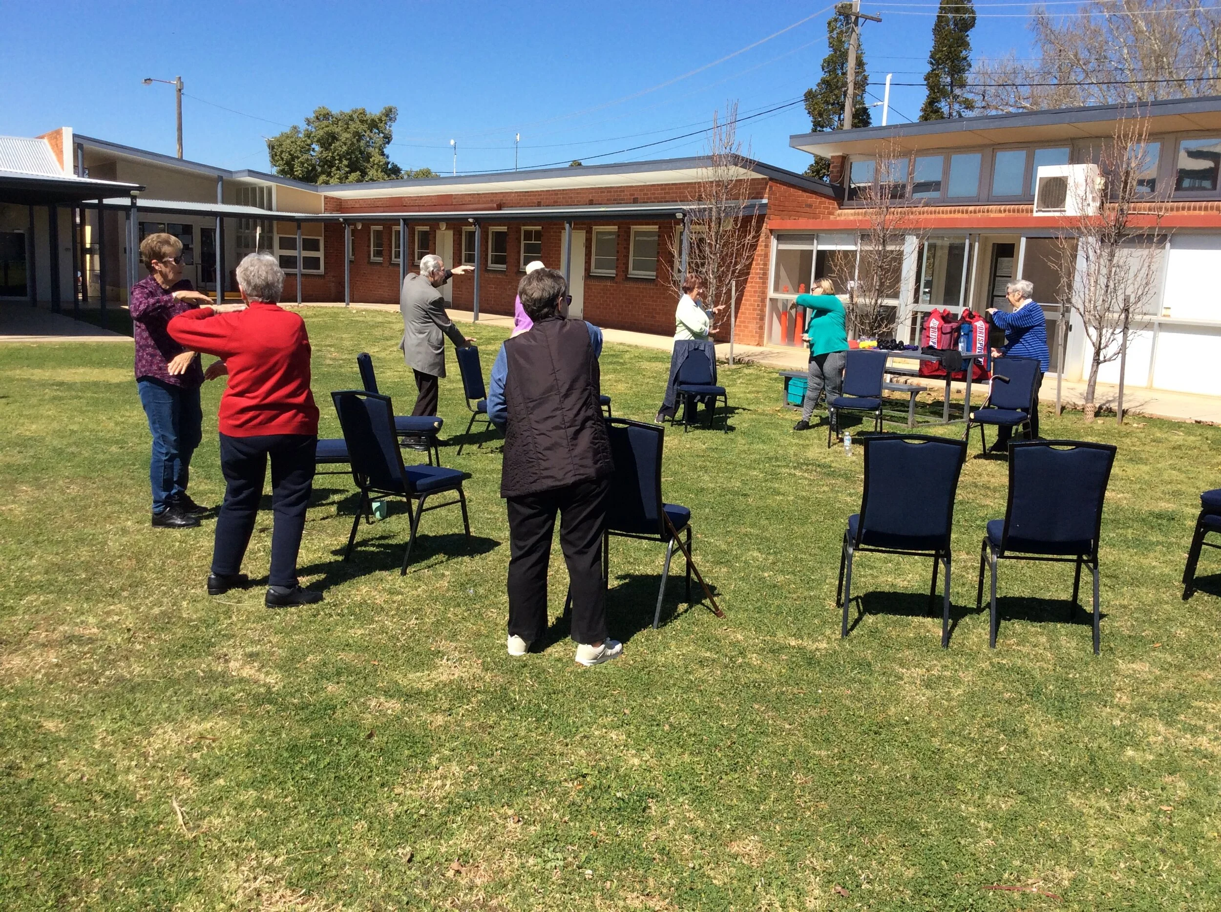 Seniors benefiting from innovative health and wellbeing program