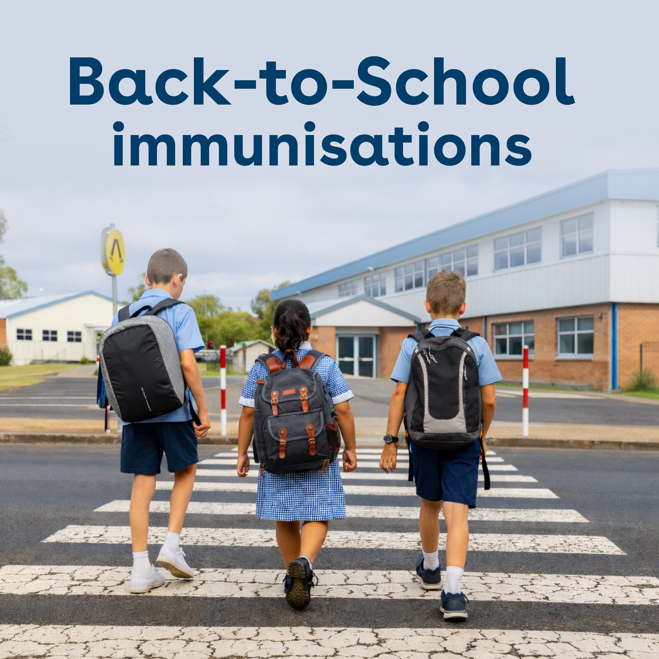 Back-to-school immunisations