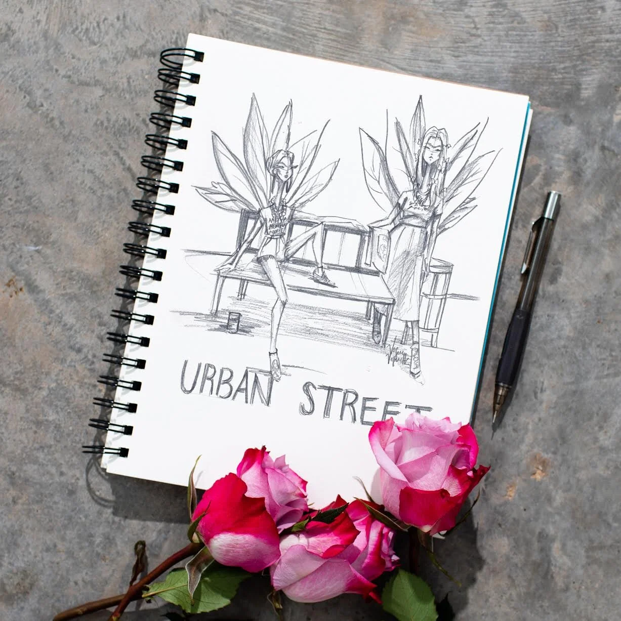 Concept Sketch by Stephanie Jimenez Schiller - @voguevignette
