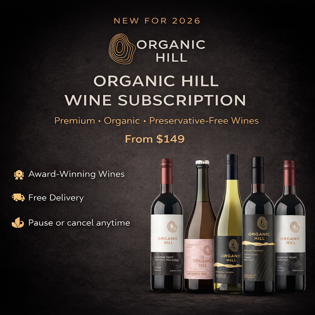Subscription SALE - 100% Certified Organic Wine Club