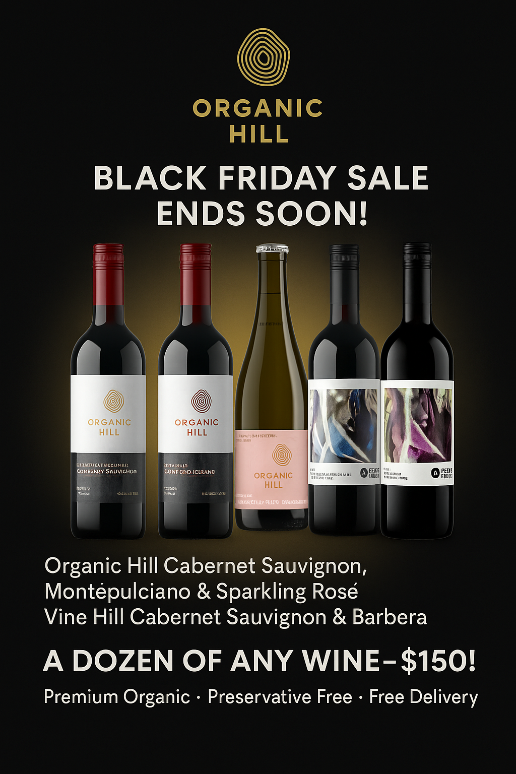 BLACK FRIDAY SALE ENDS SOON! $150 a DOZEN!