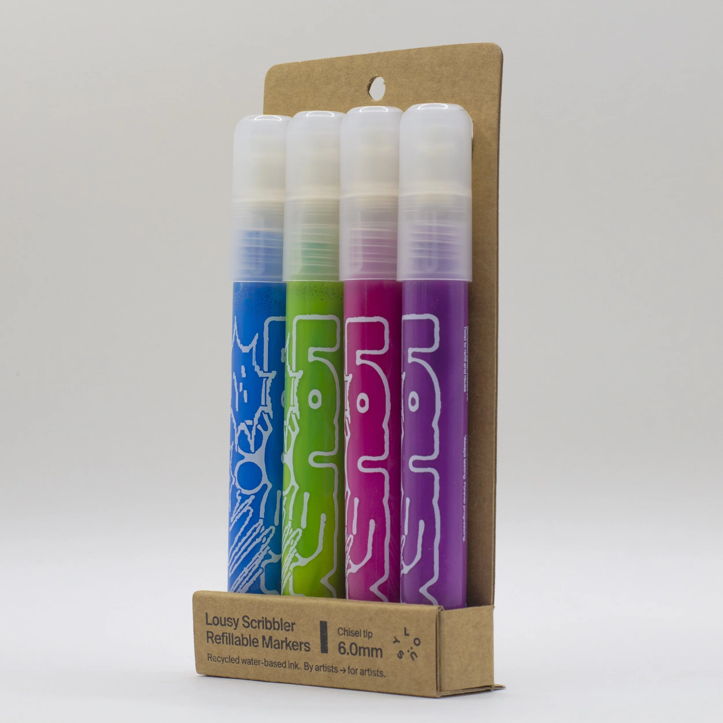 Lousy Scribbler — 4 pack