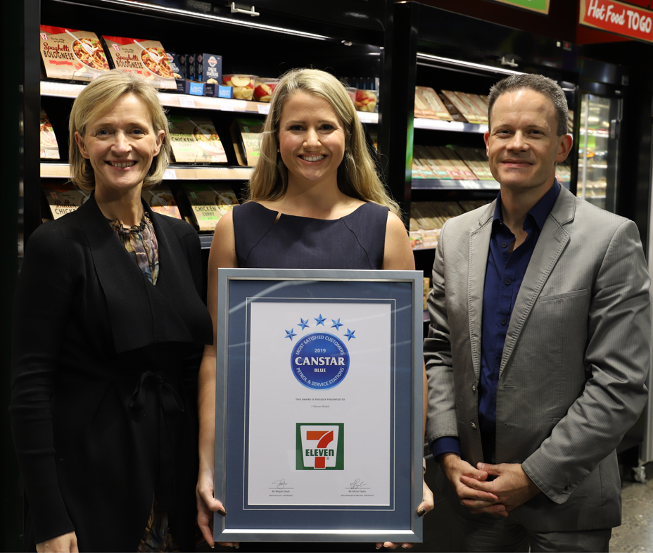 Julie Laycock - 7-Eleven General Manager Marketing, Morgan Mantova - Canstar, Clayton Ford - 7-Eleven General Manager Corporate Affairs
