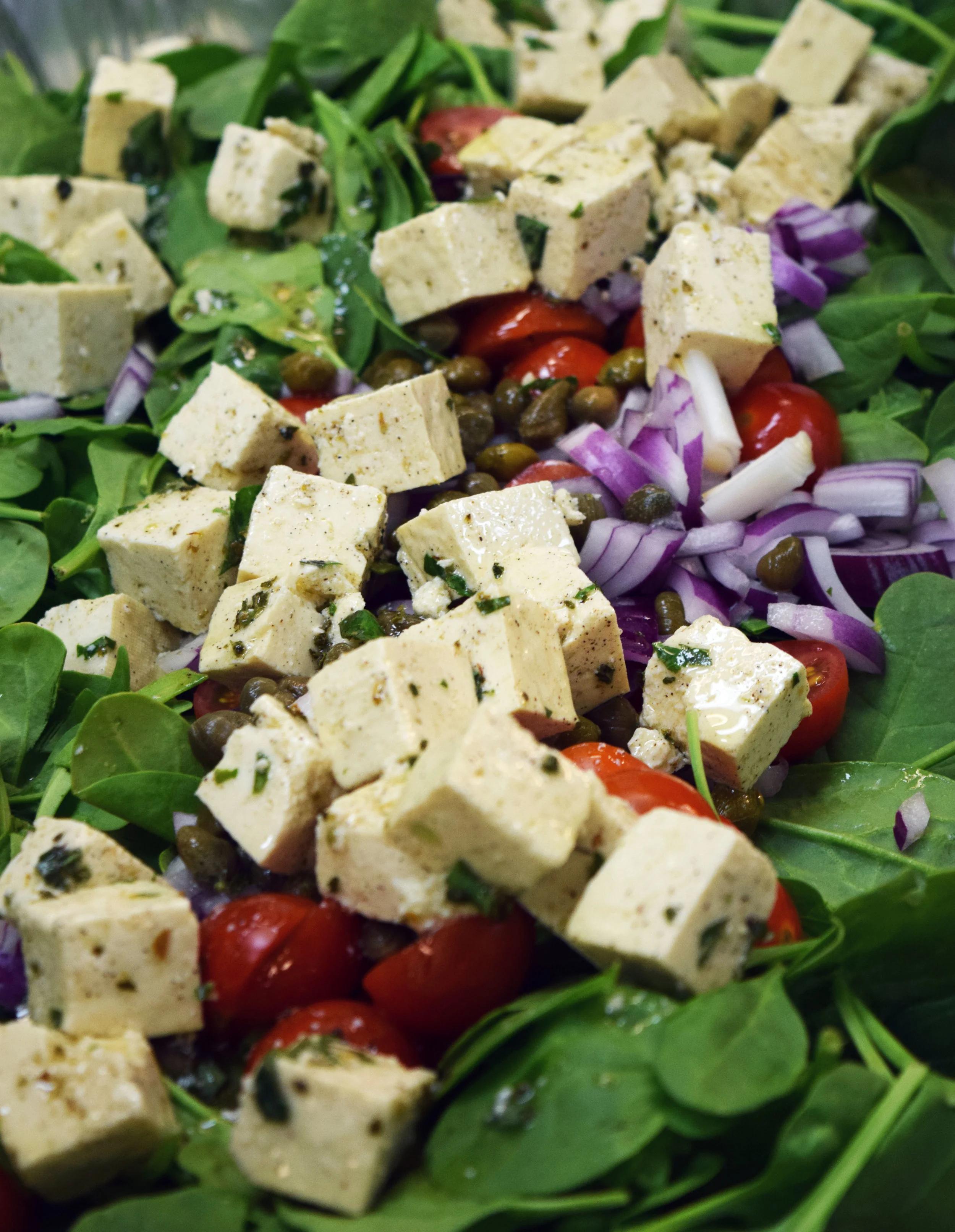 Vegan Tofu Salad 