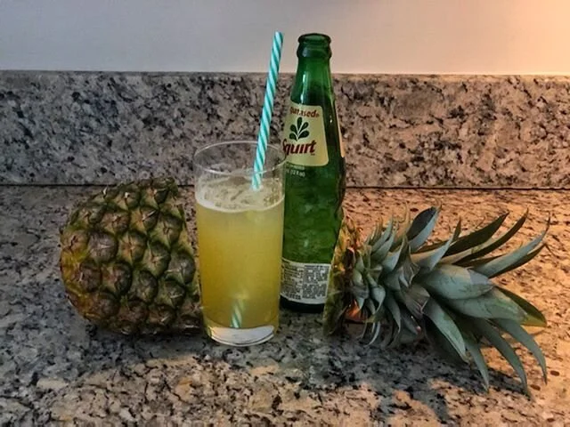 A Customer sent us what they used the delicious Pineapple for: Pineapple-Tequila-Squirt Cocktail! 🍍 🍹 Tasty! #deansproduce #deansproducemarket #bayarea #sanmateo #millbrae #cocktailhour #tropical