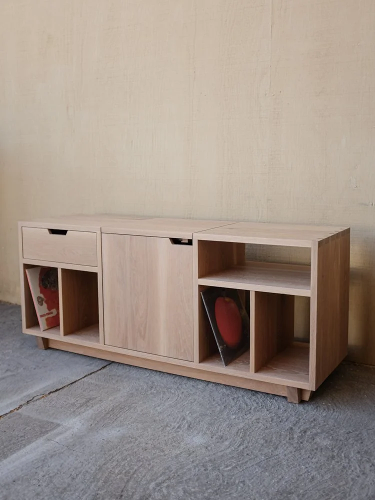 Record Console Cabinet
