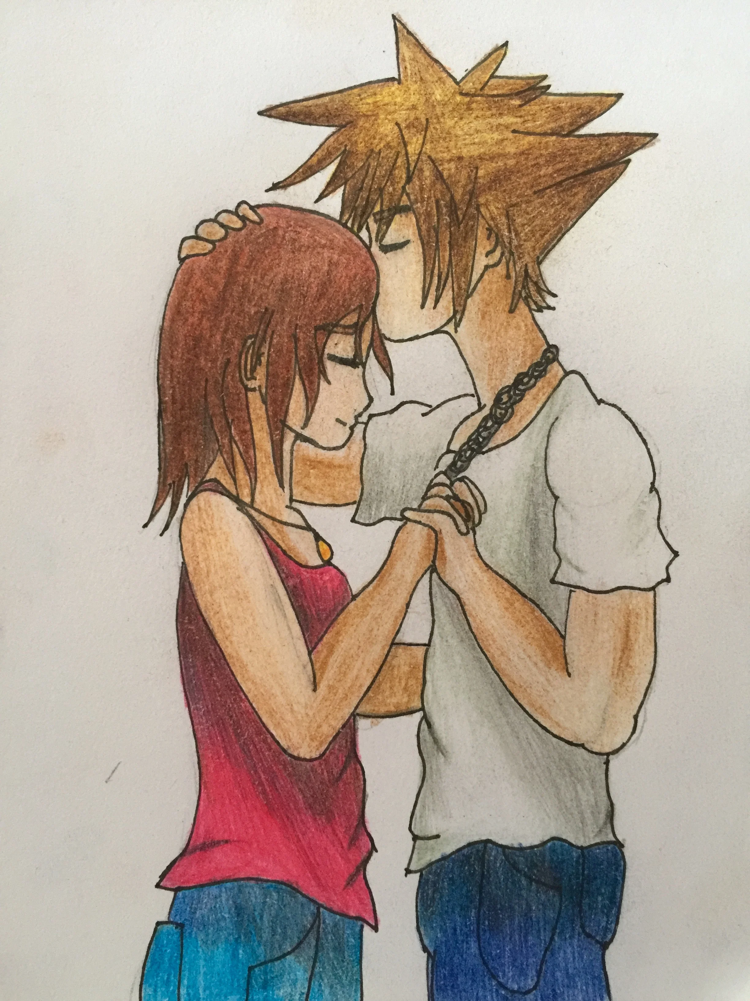 Kairi and Sora