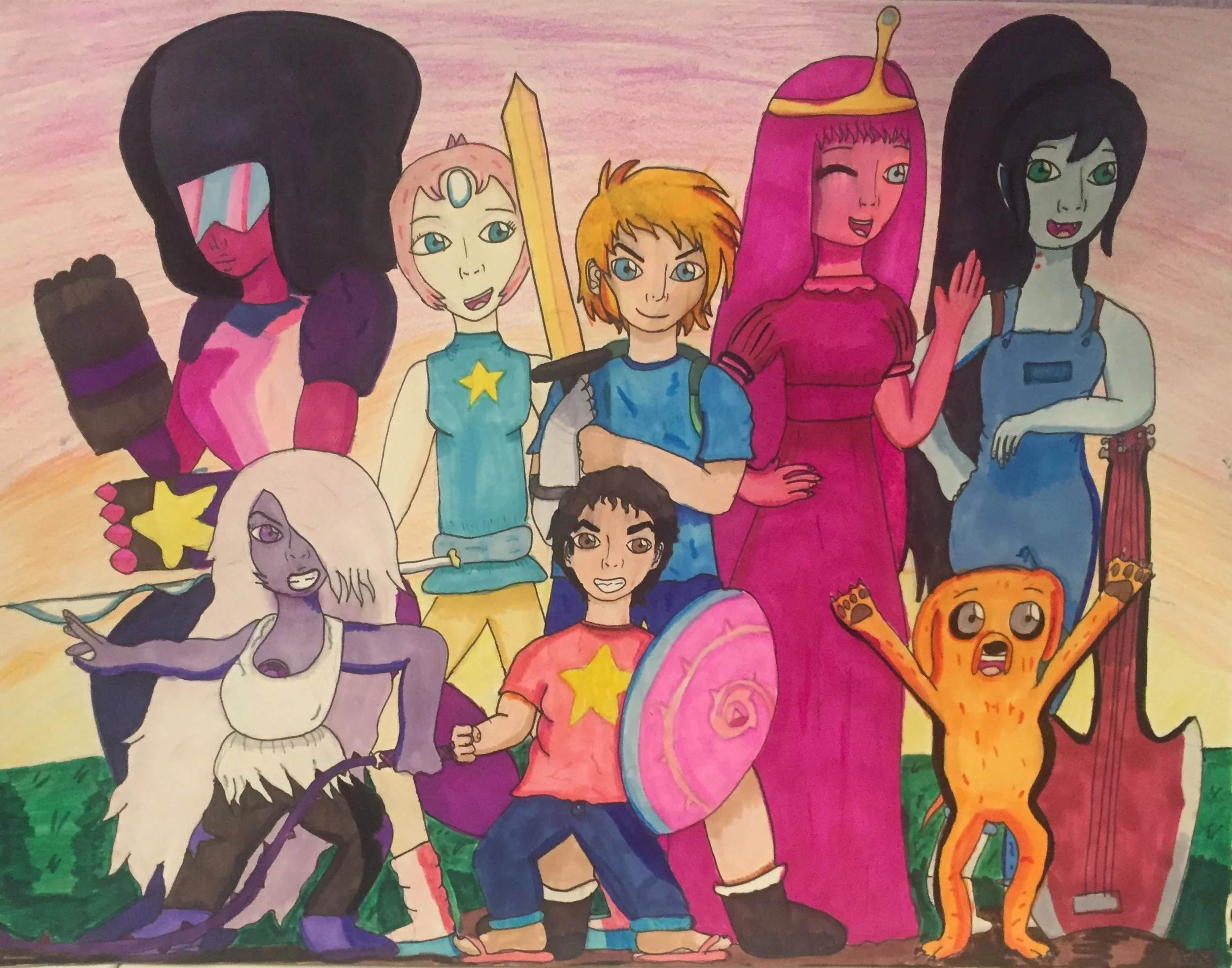 Steven Universe and Adventure Time