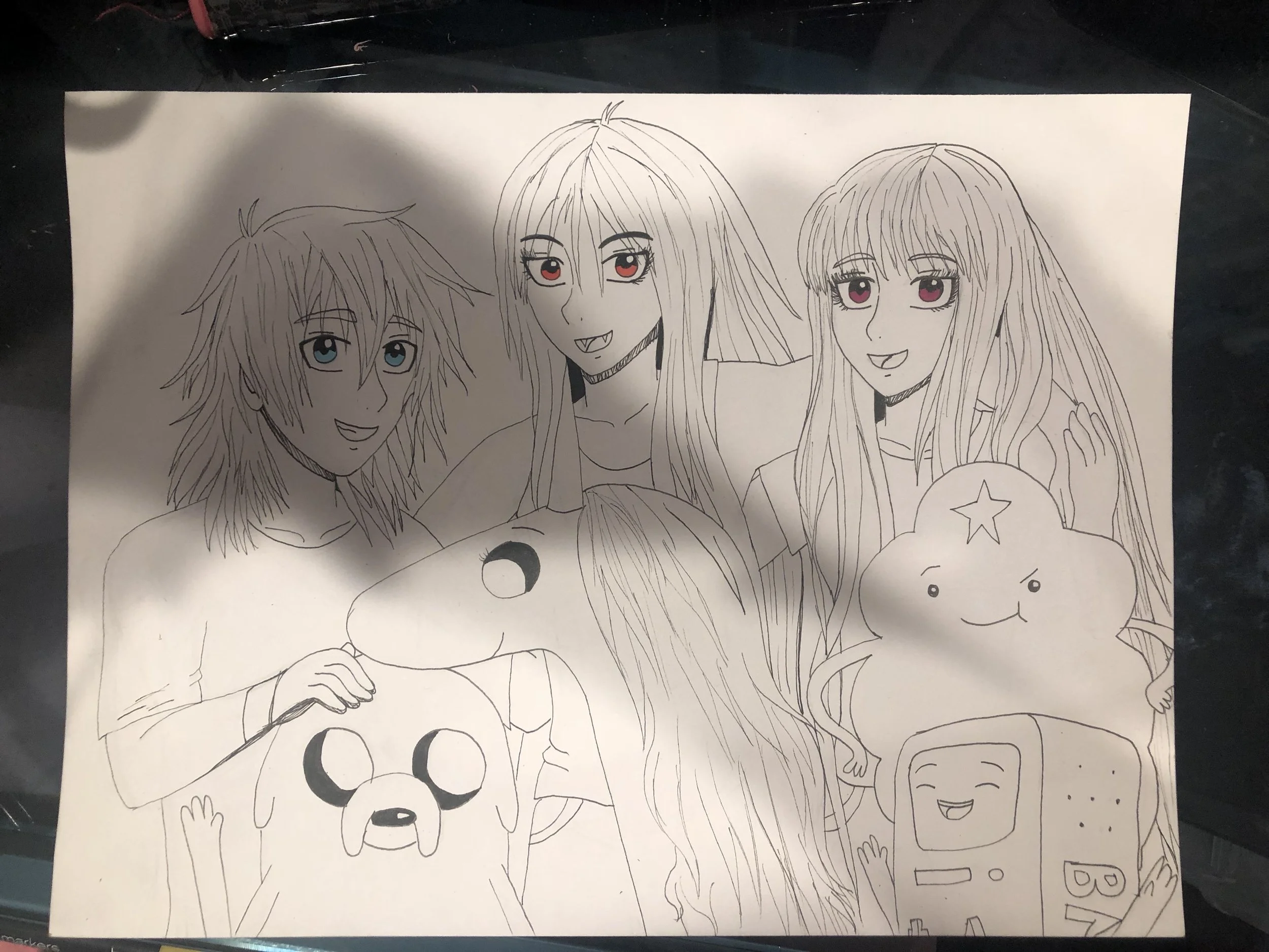 adventure time inked version