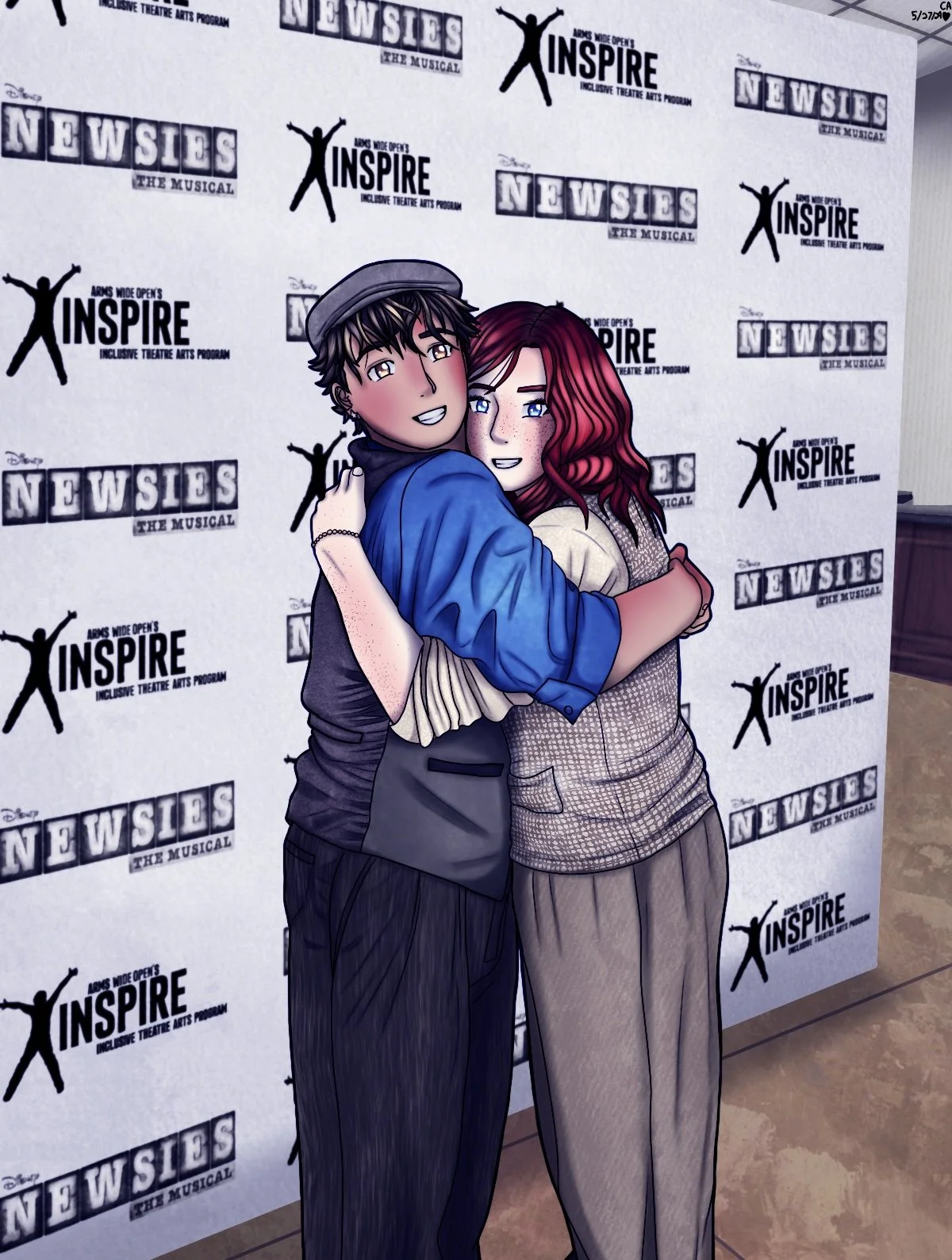 Jack Kelly & Boots (Hunter & Claire) [Cast A]