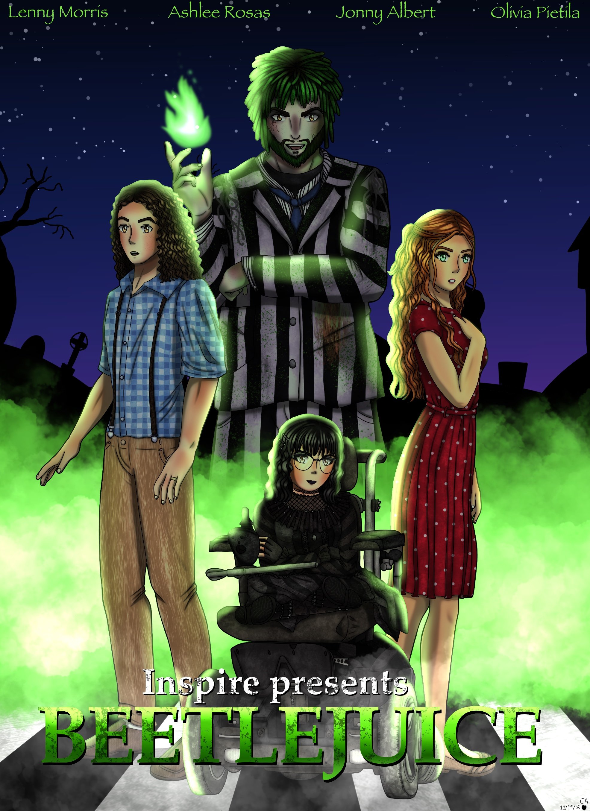 Beetlejuice Poster [Inspire] (Cast A)