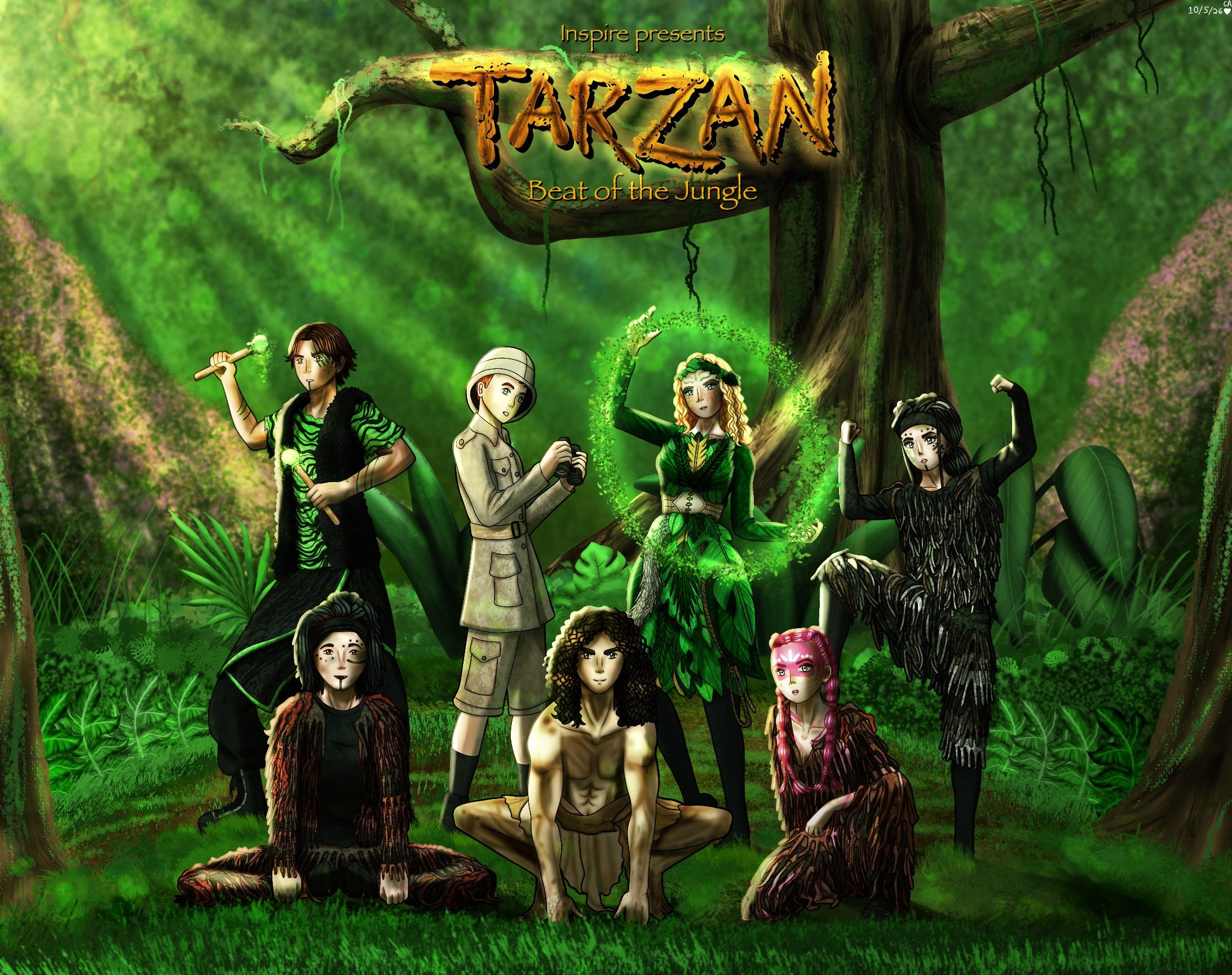 Inspire Tarzan Poster