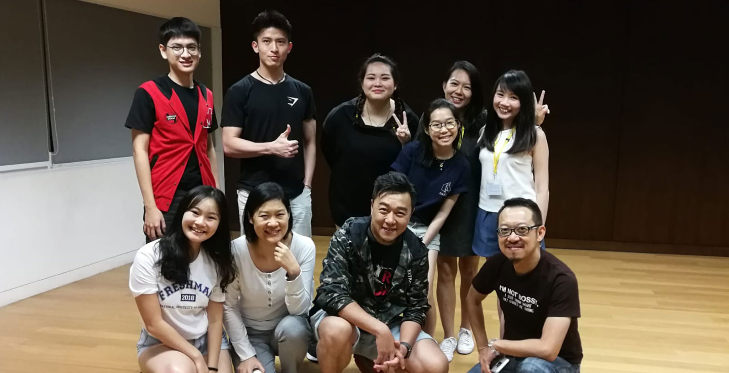 Guest Sharing Session by Guo Liang (Mediacorp’s Artiste) for Acting Diploma students