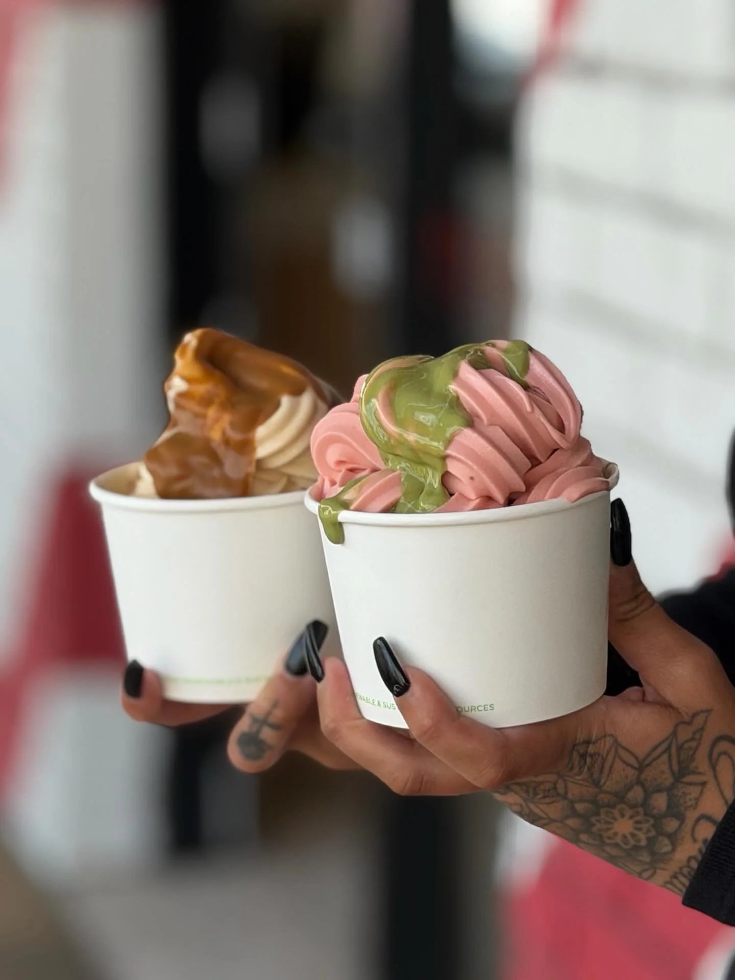 Tag a friend, if they don&rsquo;t reply they owe you Frozen Yoghurt from @gelato_unou! 😝🫶