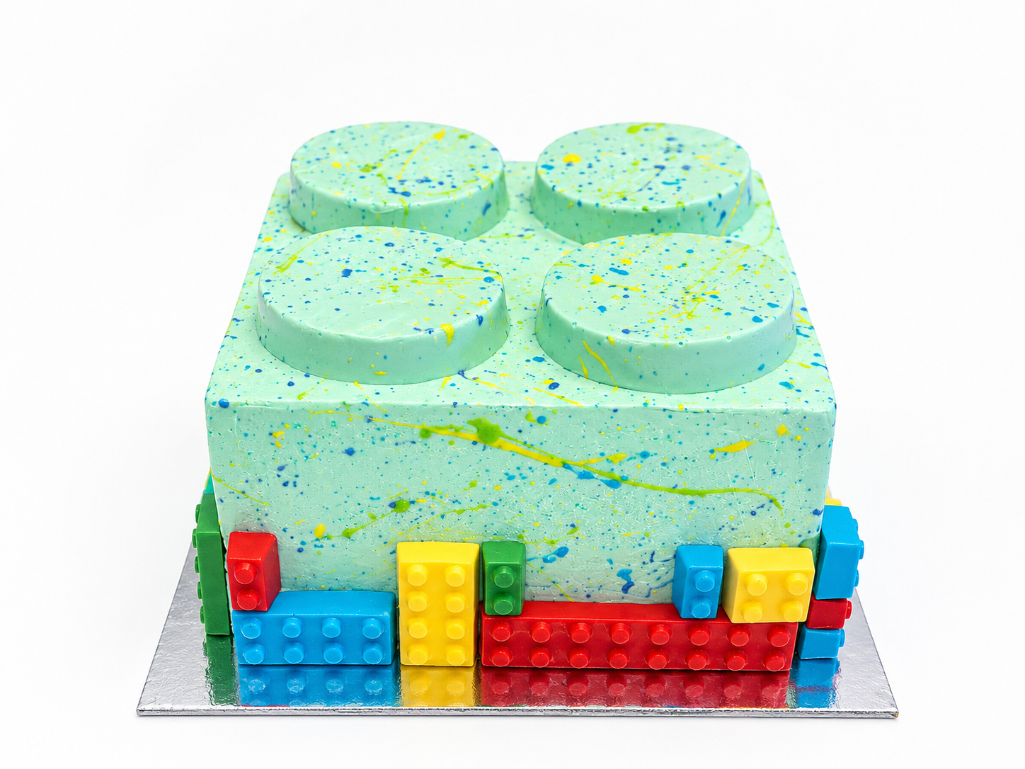 Colourful LEGO-Style Splatter Cake.png