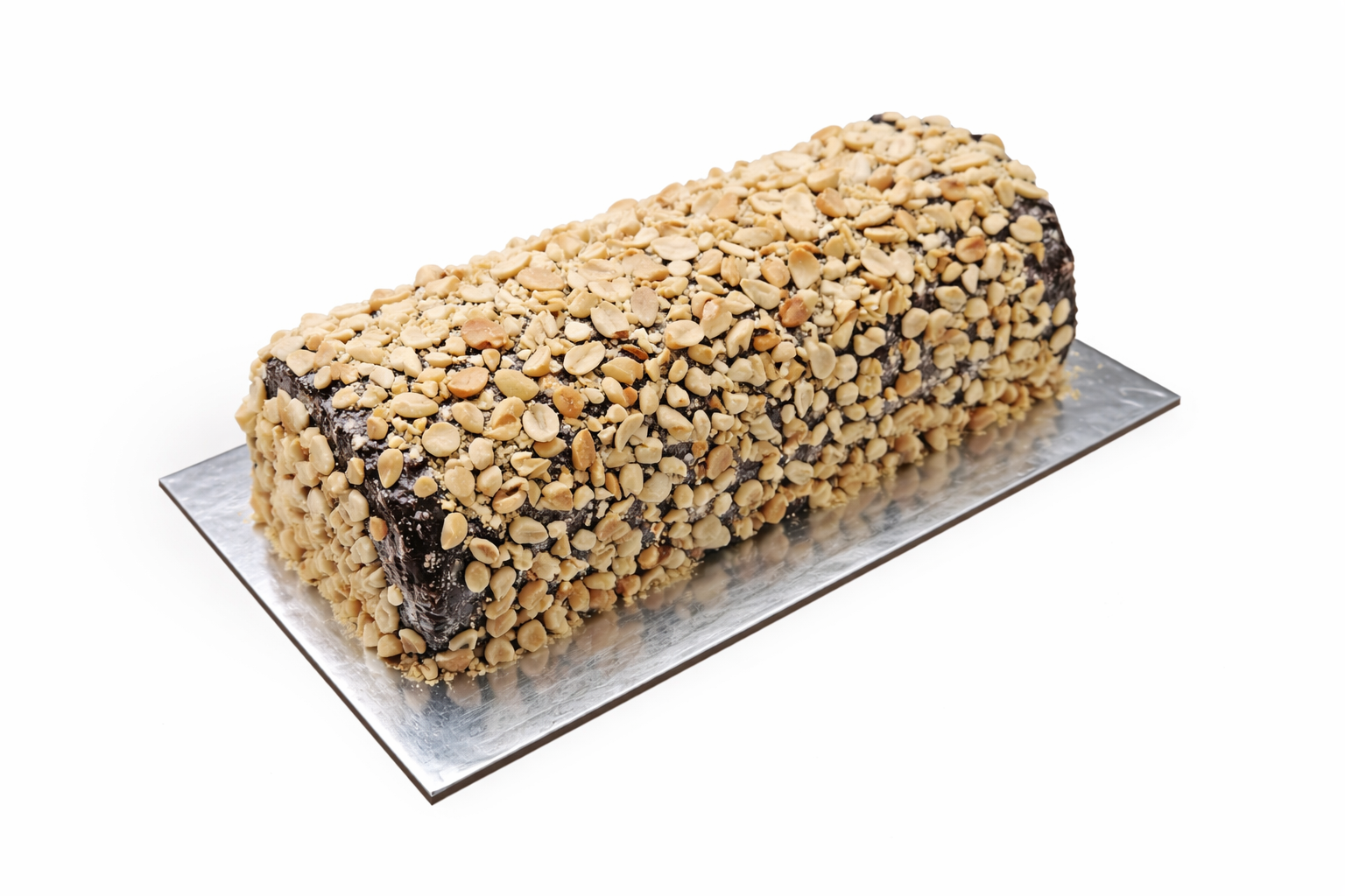 Vegan Snickers Log