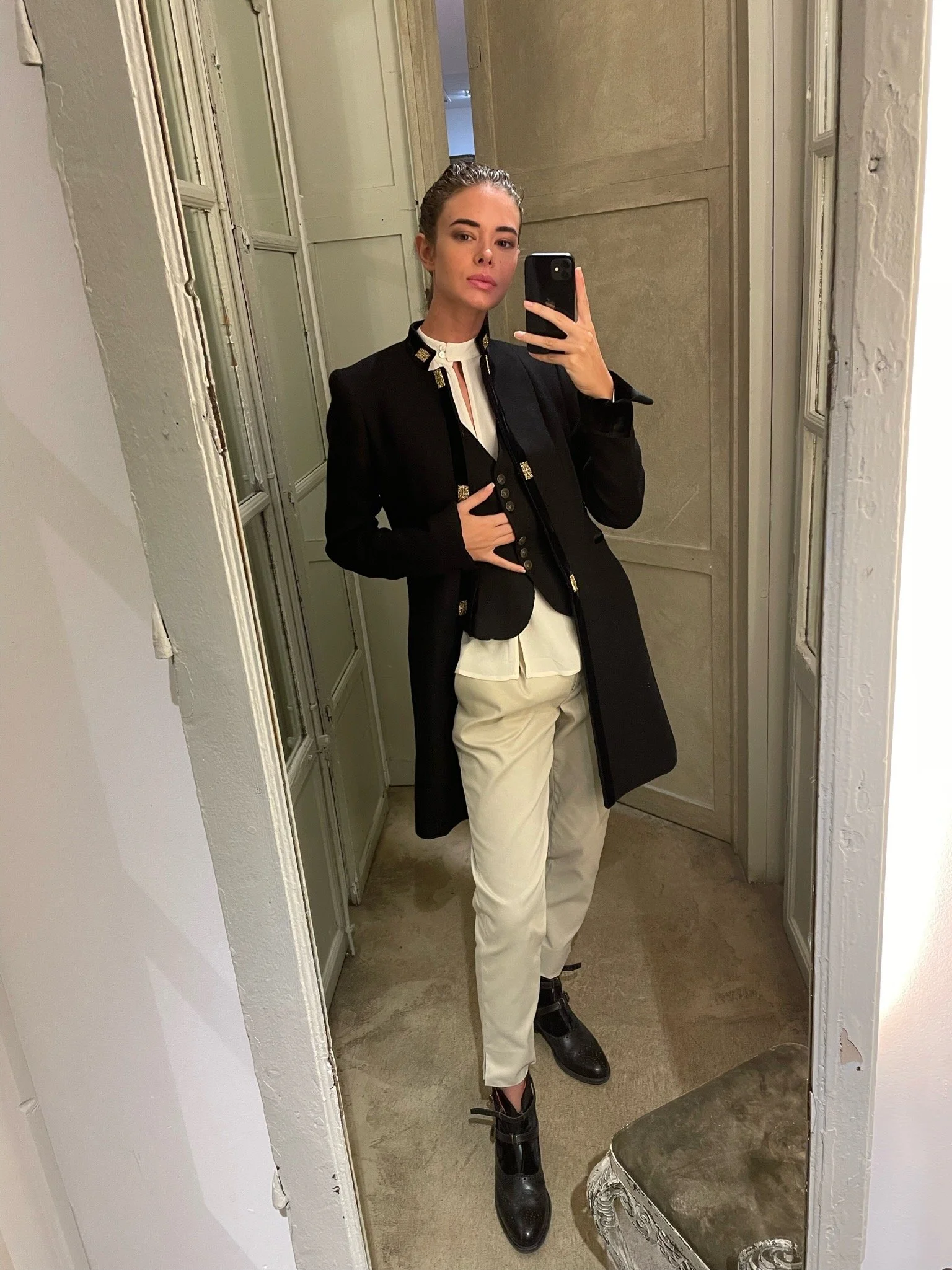 Medallion Short Coat