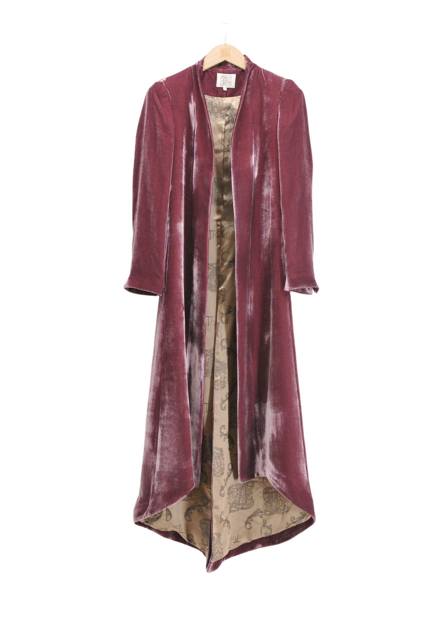 Silk Velvet Ginebra Coat