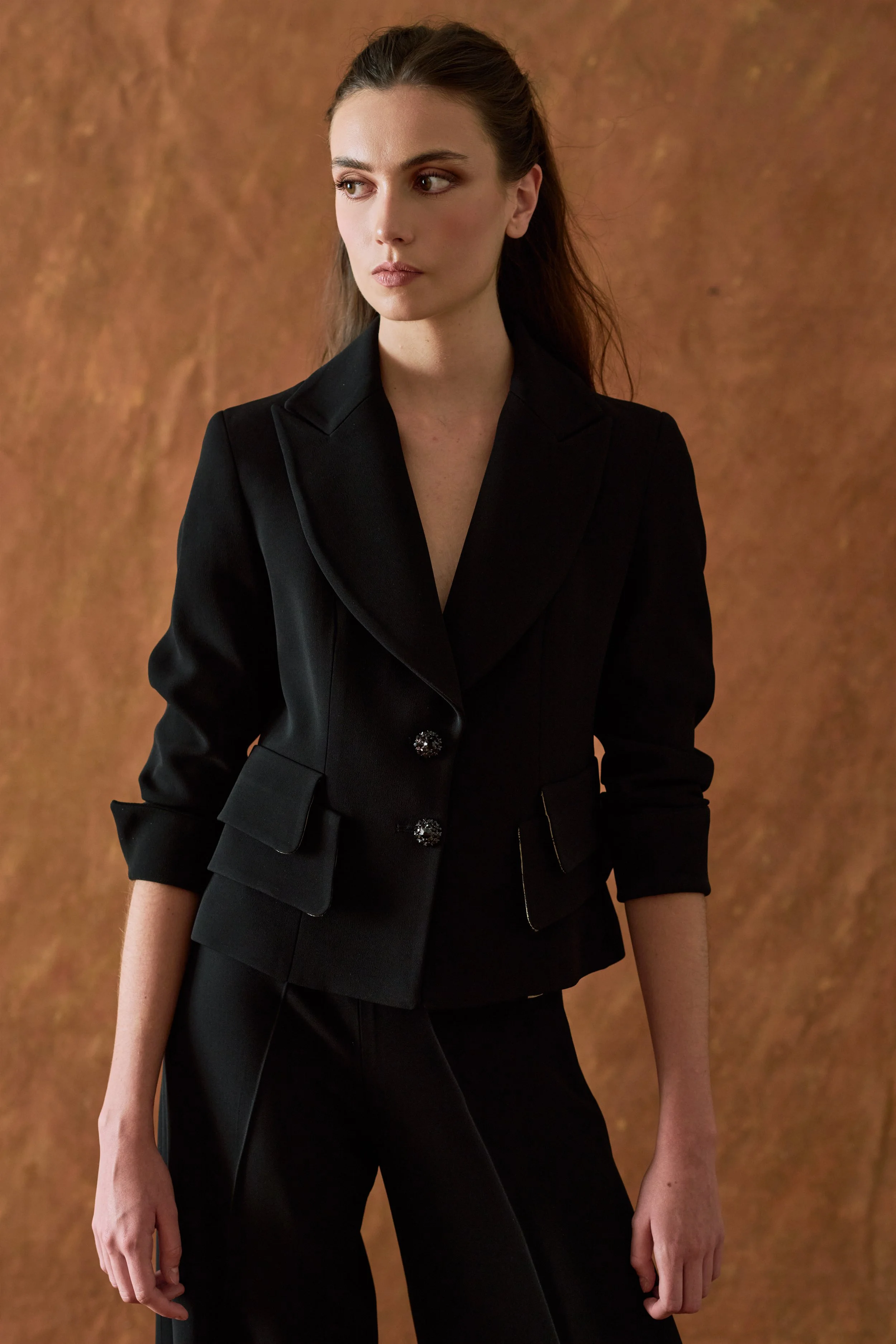 Crepe Jazz Jacket