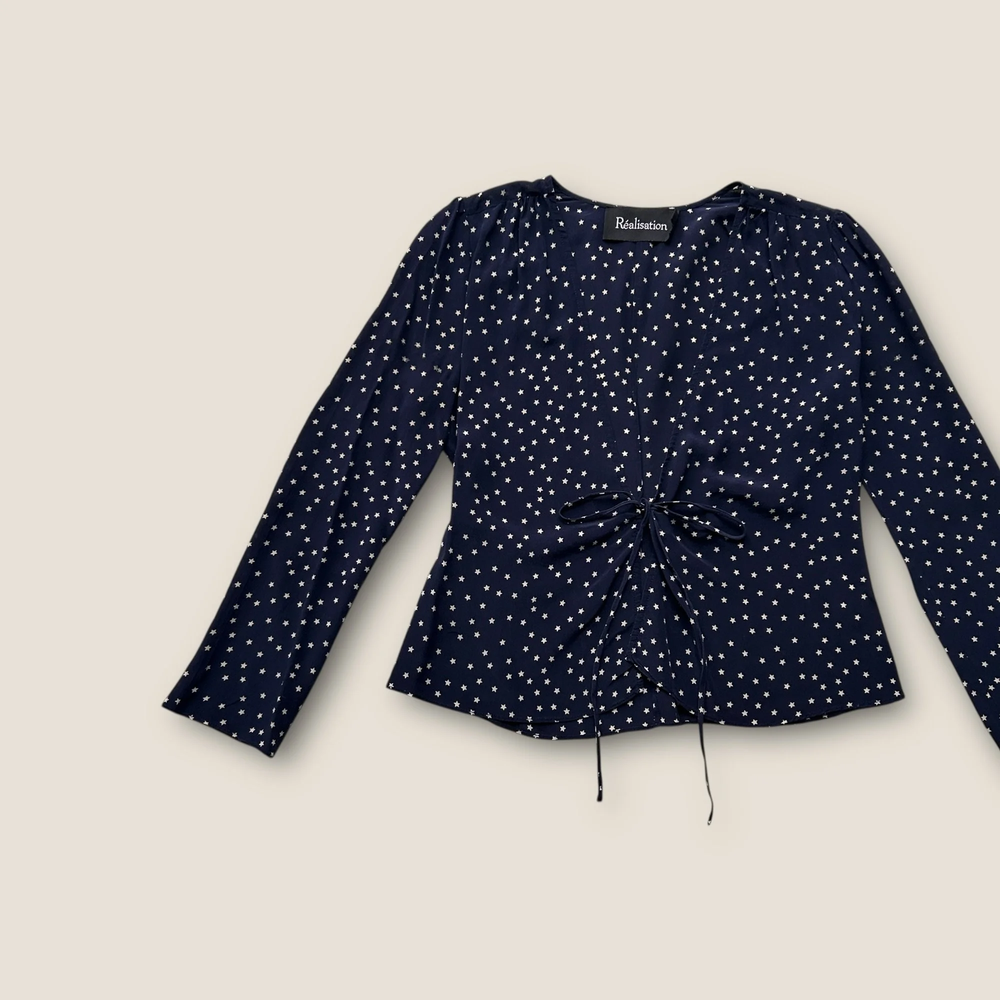 Realisation Par Printed Silk Shirt - Size XS