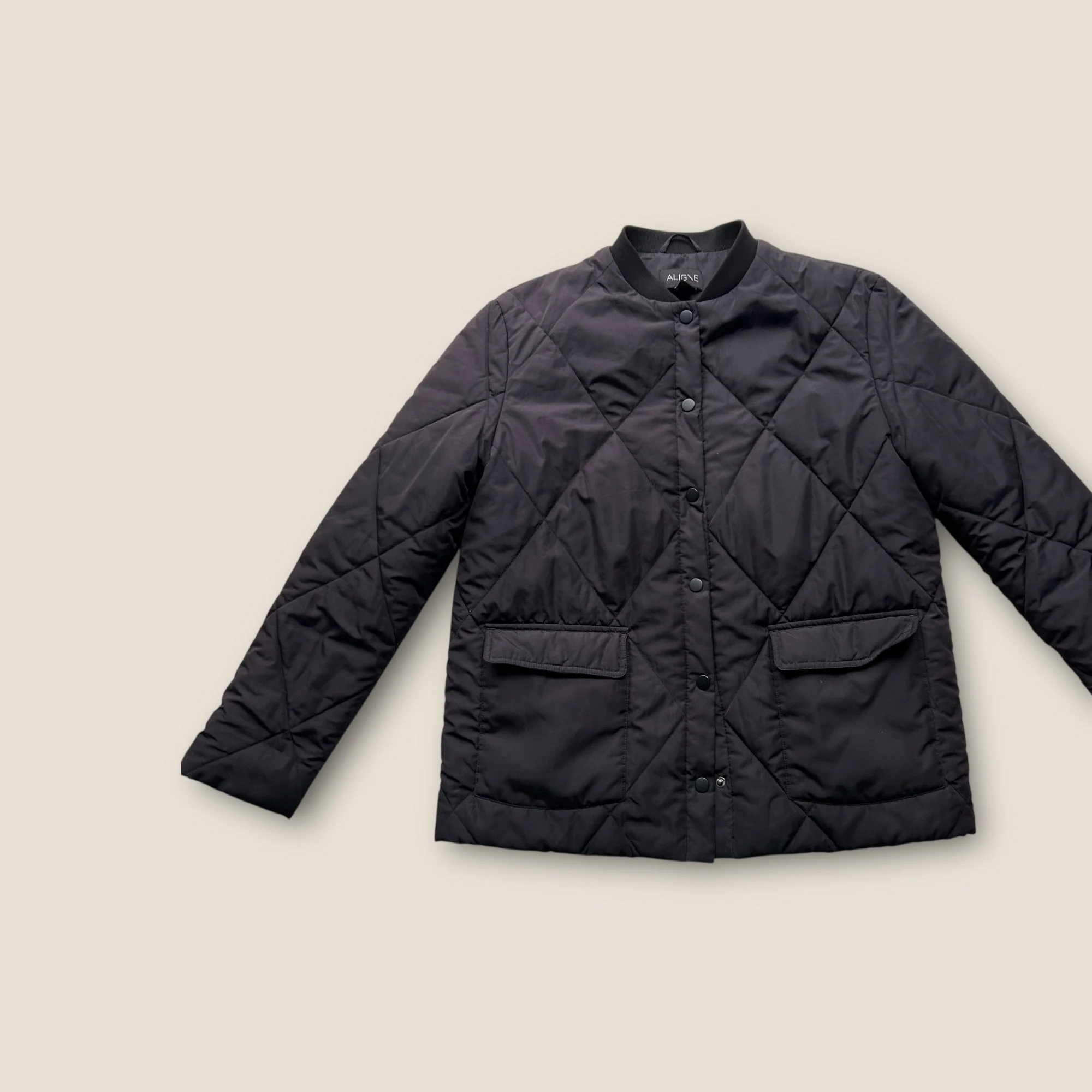 Aligne Lightweight Quilted Jacket - Size UK 8