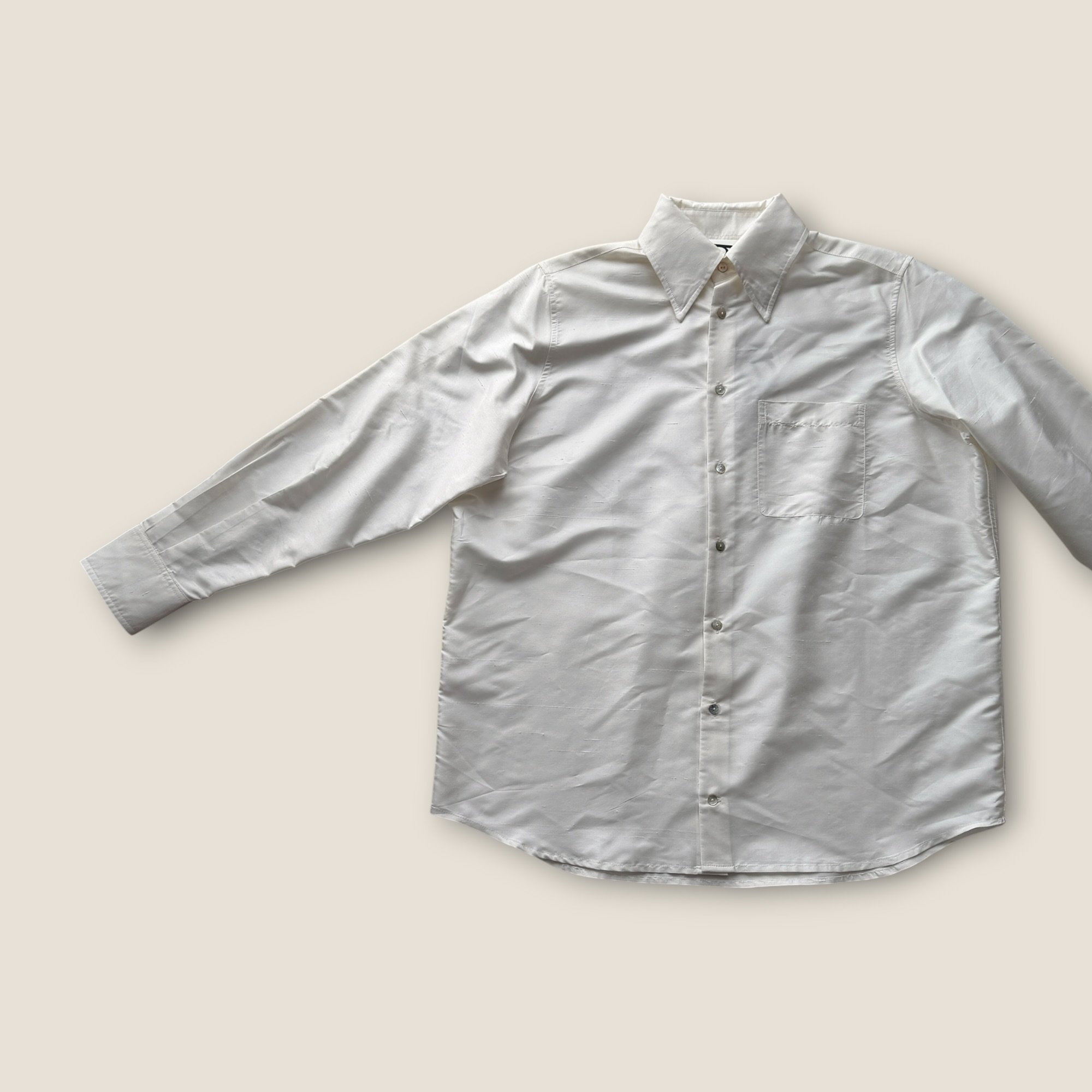 Hai Structured Oversized Silk Shirt - Size M