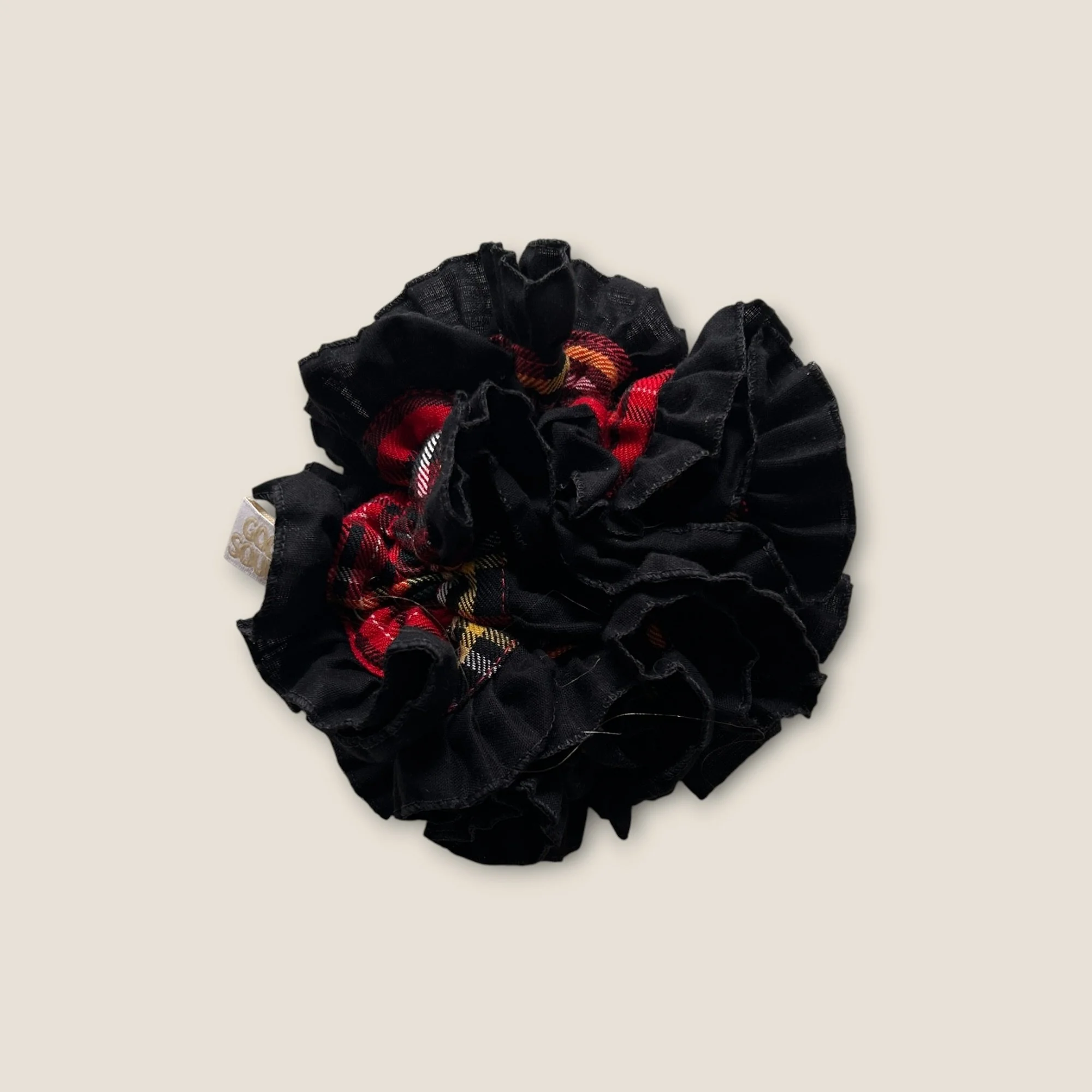 Good Squish Handmade Tartan Scrunchie