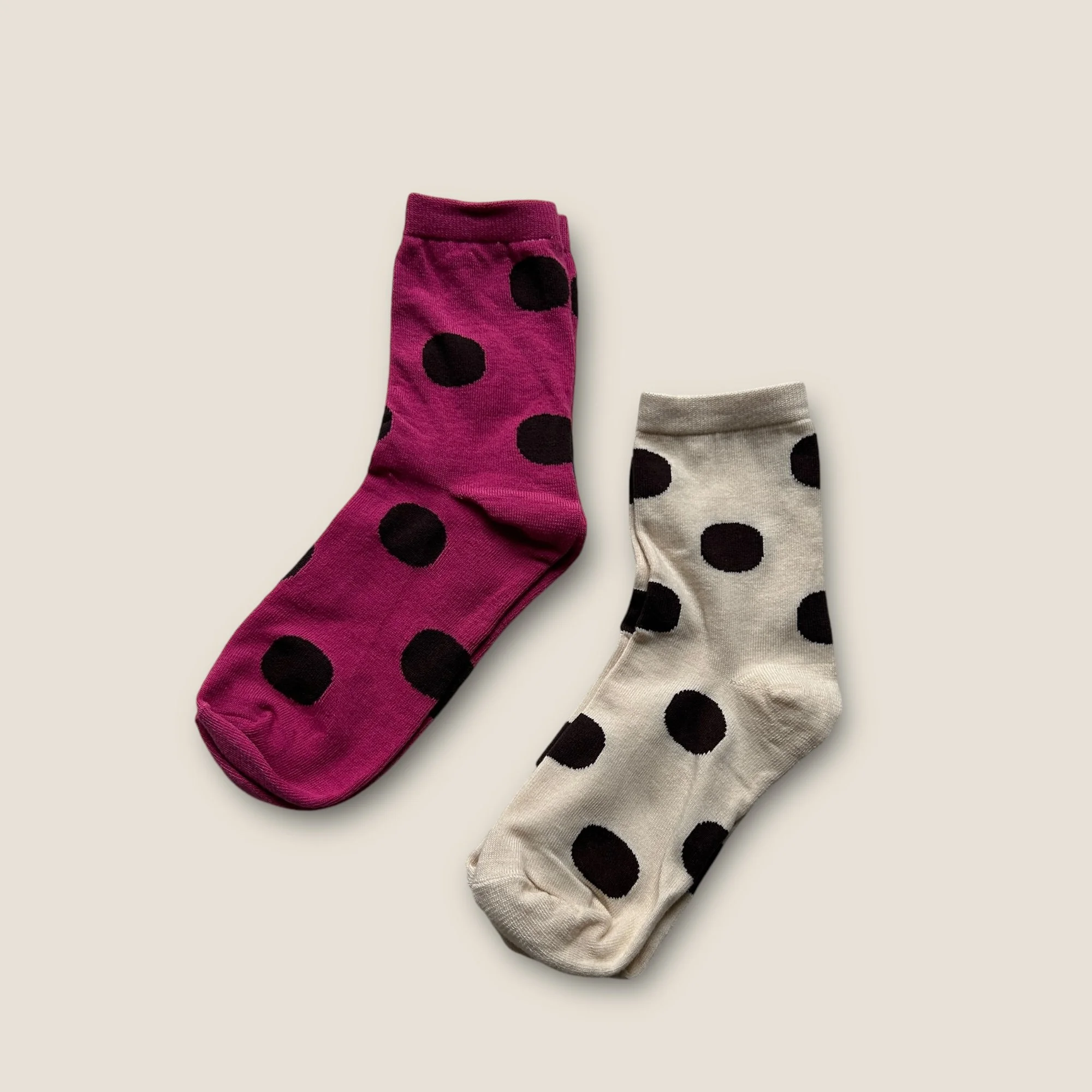 Modernist Cotton Rich Polka Dot Socks OS — One Scoop Store