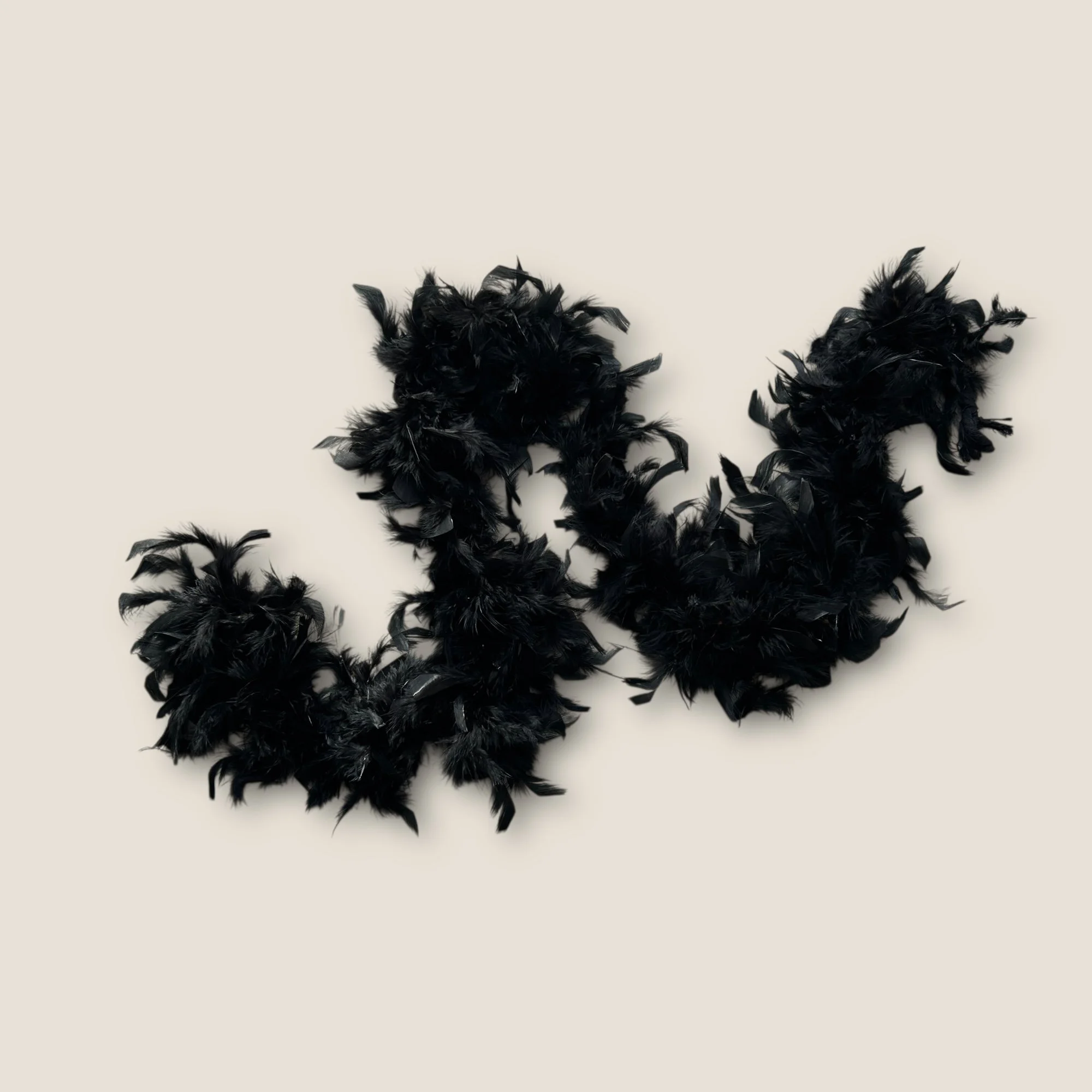 Vintage 90s Long Feather Boa - One Size